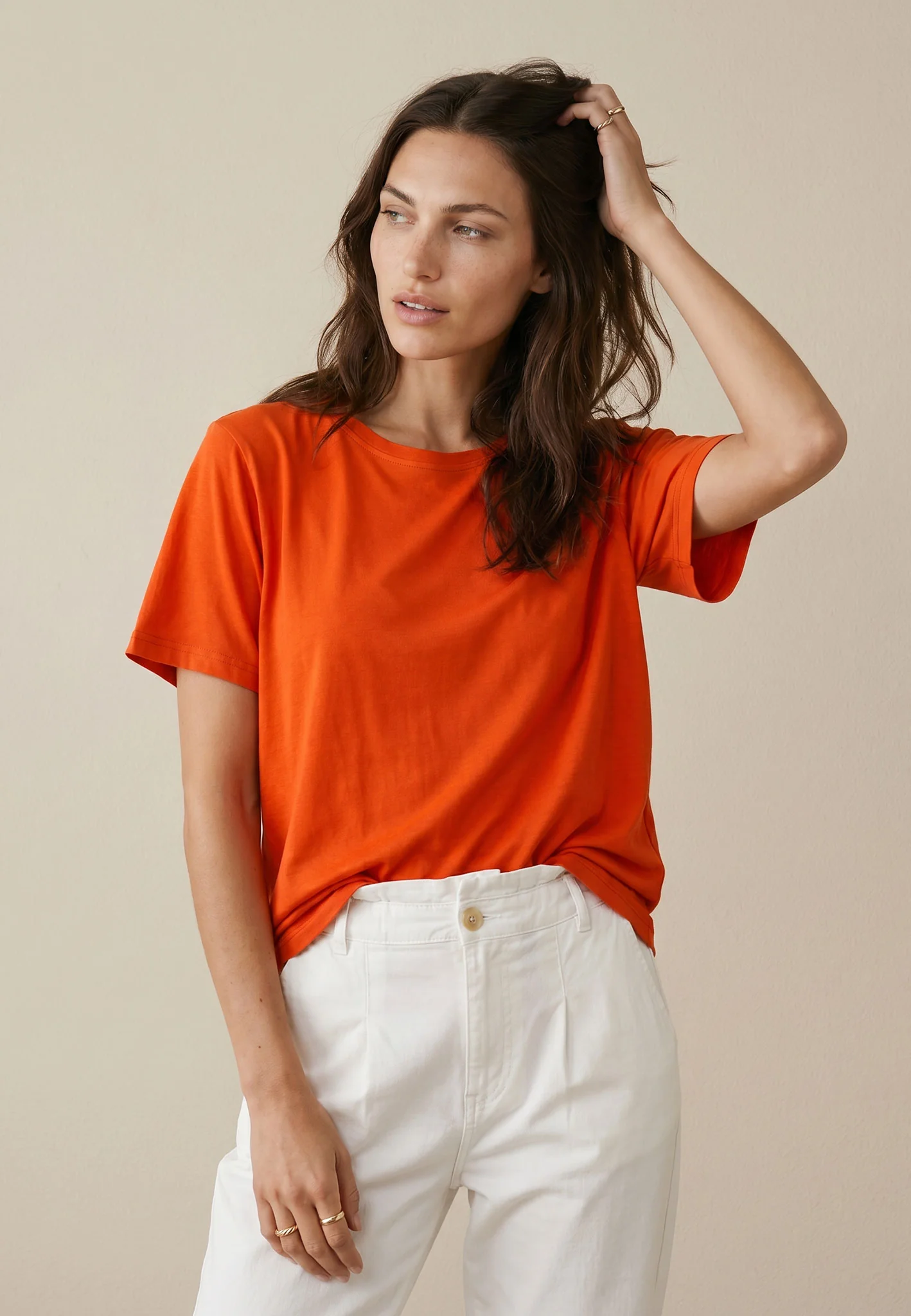 Shirt aus Modal-Mix mit Rundhalsausschnitt - Image 6