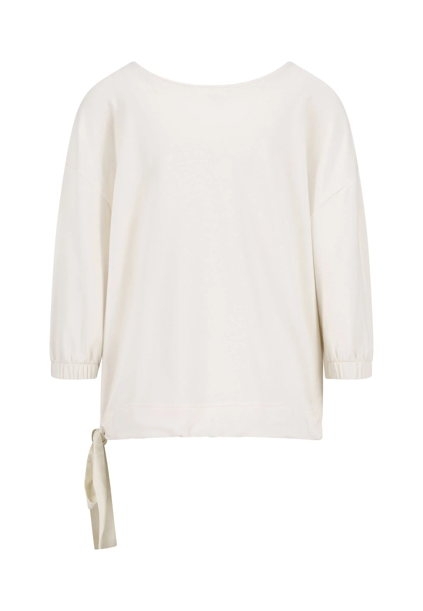 Shirt aus Viskosemix mit Bindedetail am Saum - Image 5