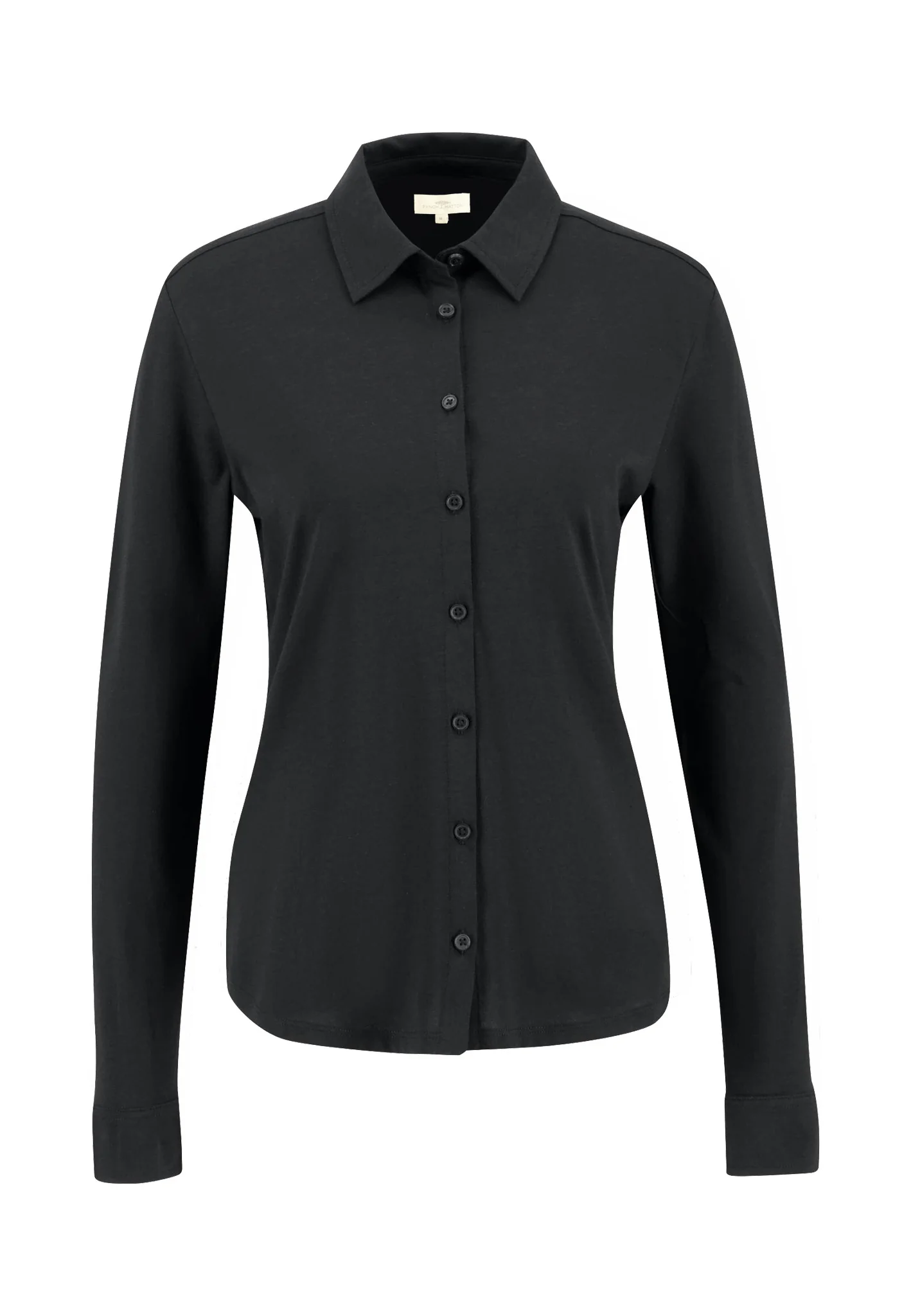 Shirtbluse aus Modal-Baumwoll-Mix mit Hemdkragen - Image 10