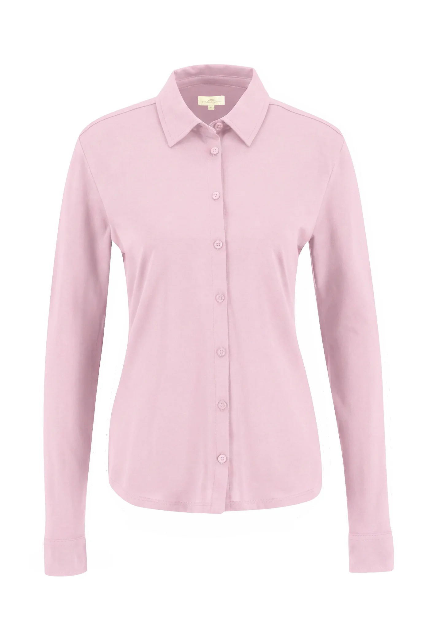 Shirtbluse aus Modal-Baumwoll-Mix mit Hemdkragen - Image 4
