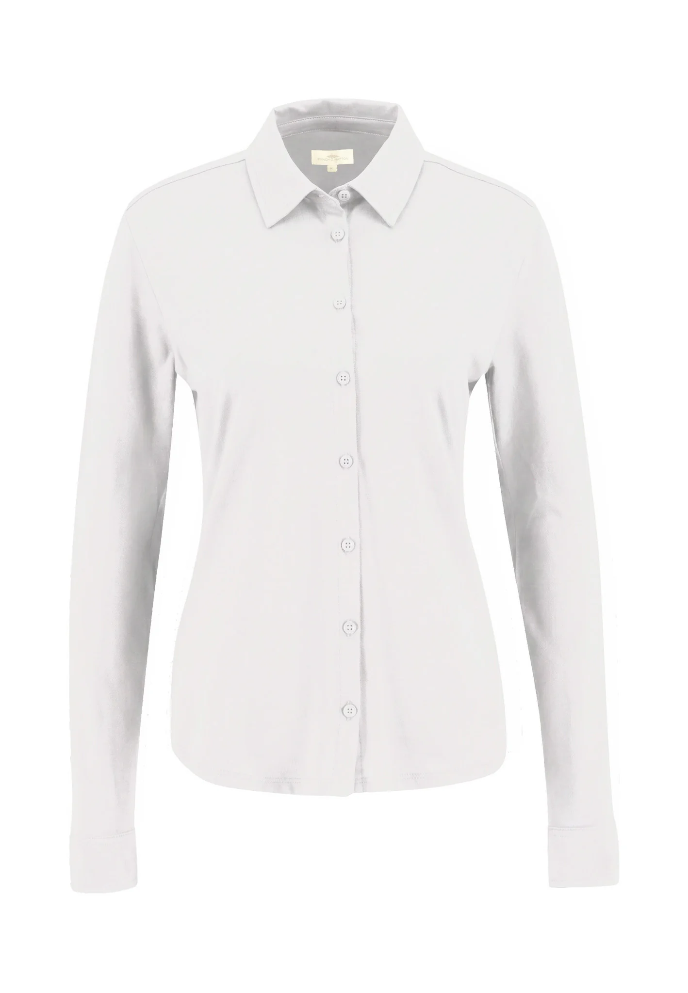 Shirtbluse aus Modal-Baumwoll-Mix mit Hemdkragen - Image 6