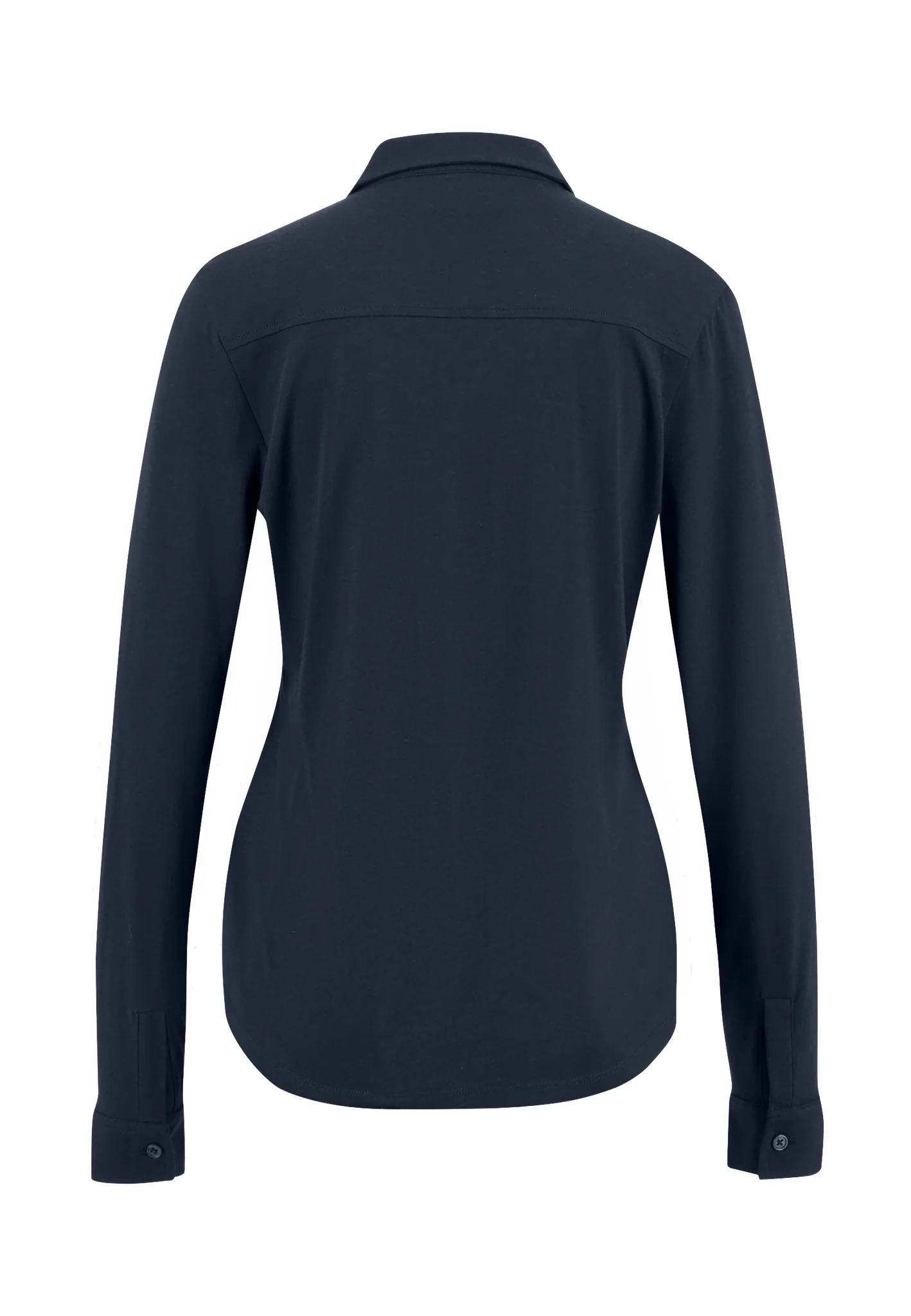 Shirtbluse aus Modal-Baumwoll-Mix mit Hemdkragen - Image 9