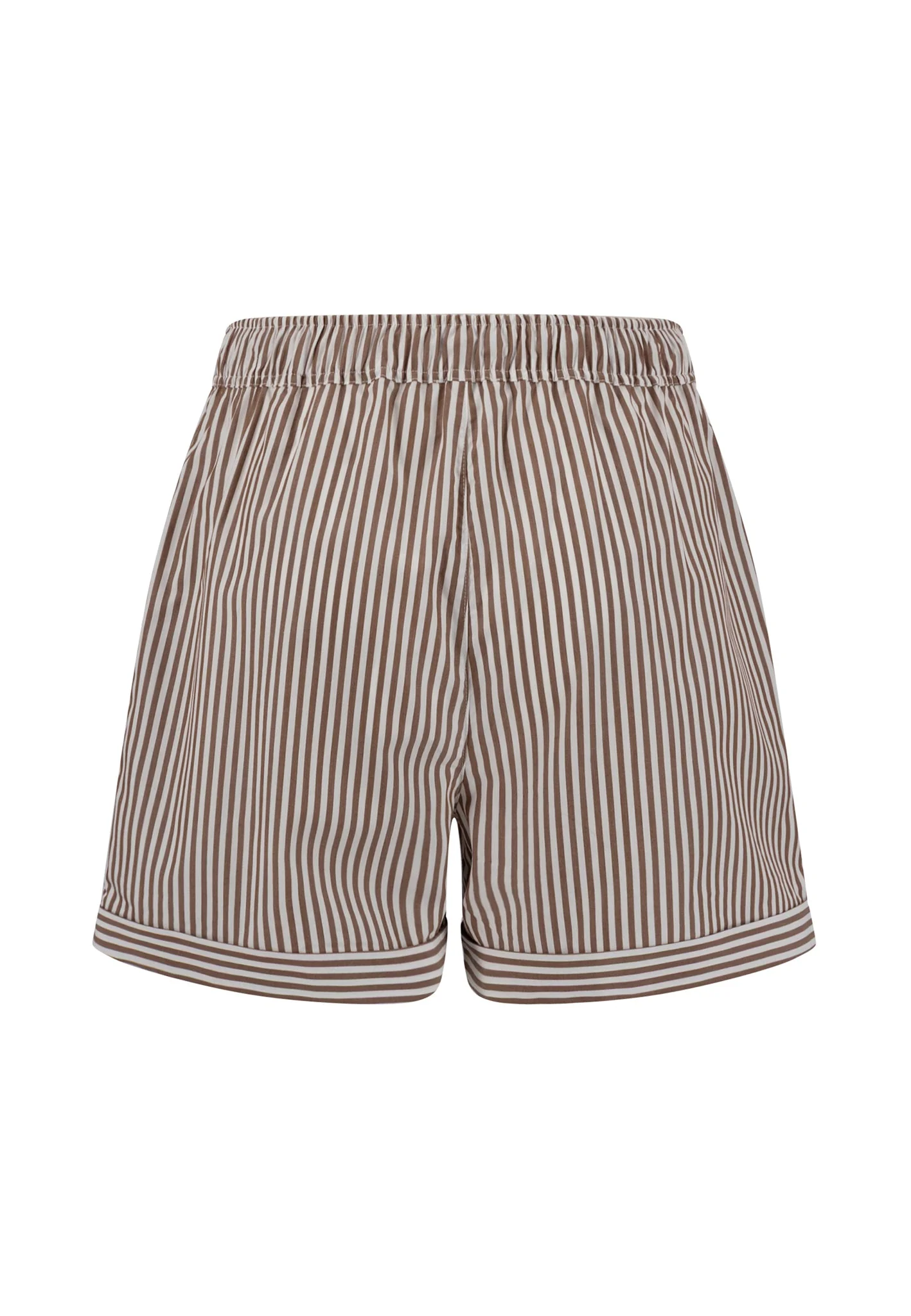 Shorts aus Baumwoll-Lyocell-Mix mit Streifenmuster - Image 2