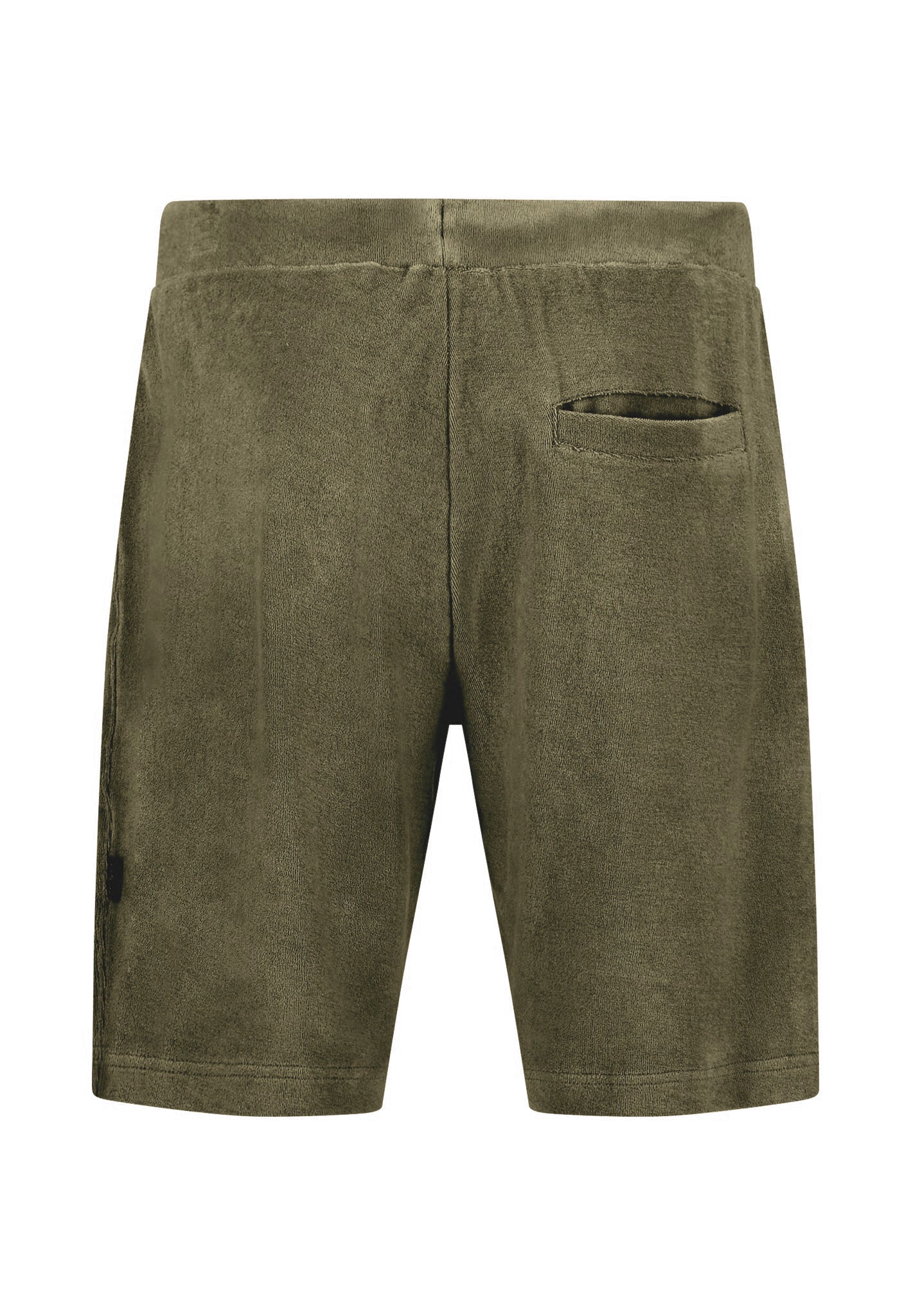 Shorts aus Baumwolle in Frottee-Optik mit Tunnelzug - Image 10