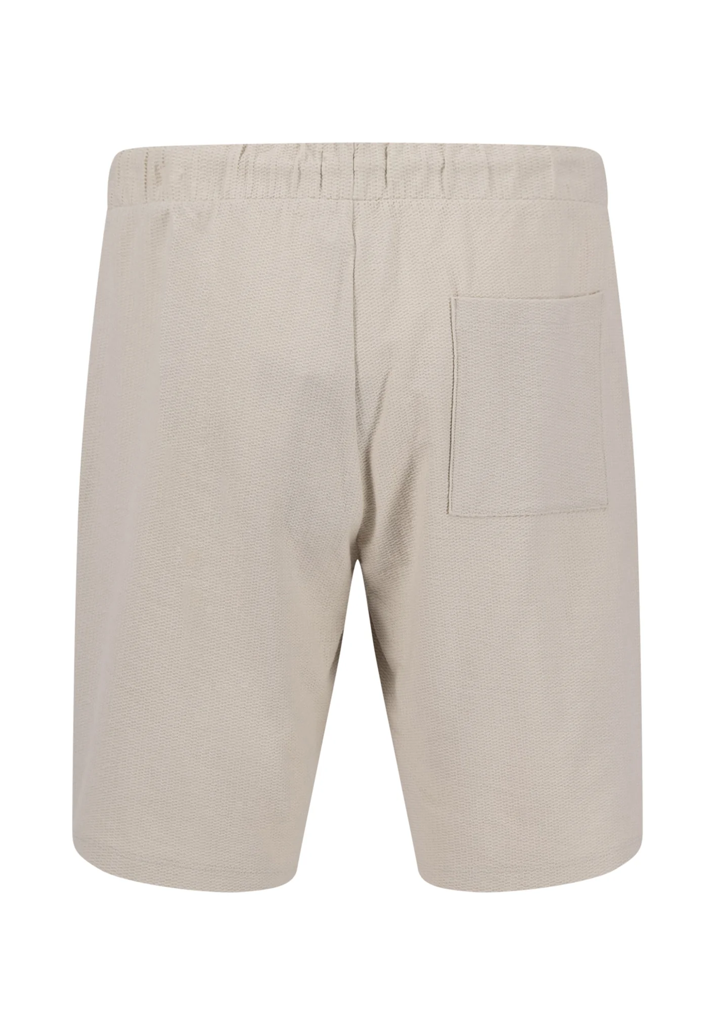 Shorts aus Baumwolle mit Strukturmuster und elastischem Bund - Image 4