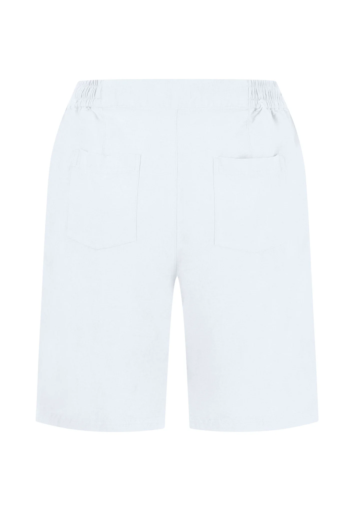 Shorts aus Leinen-Mix mit Taschen - Image 2