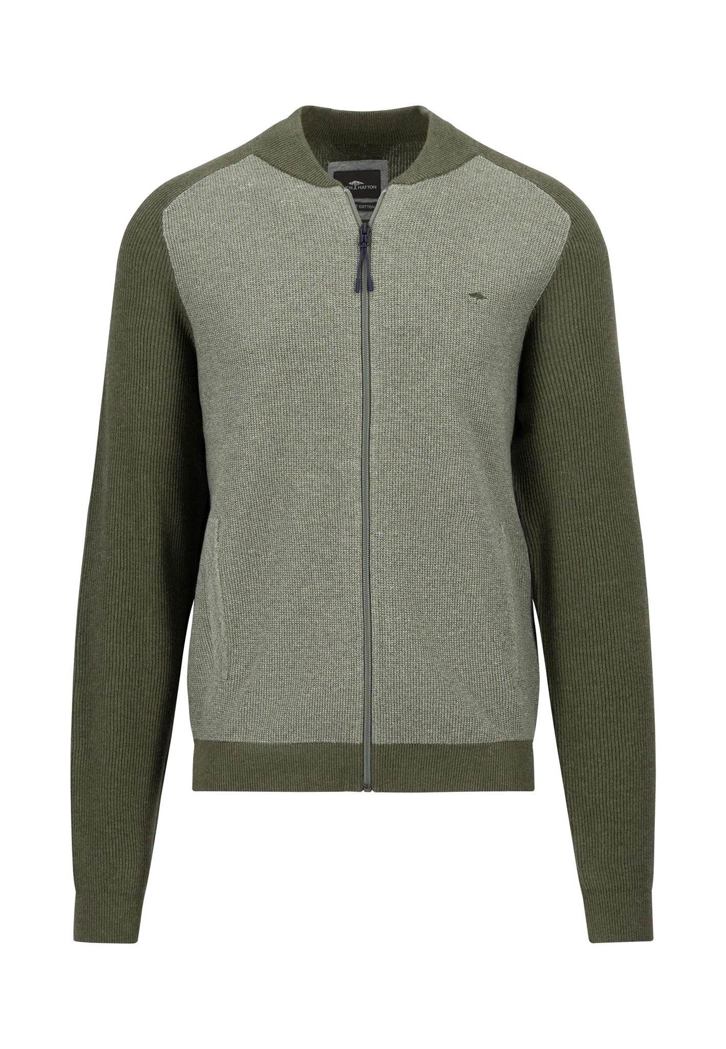 Strickjacke aus Baumwolle in Two-Color - Image 3