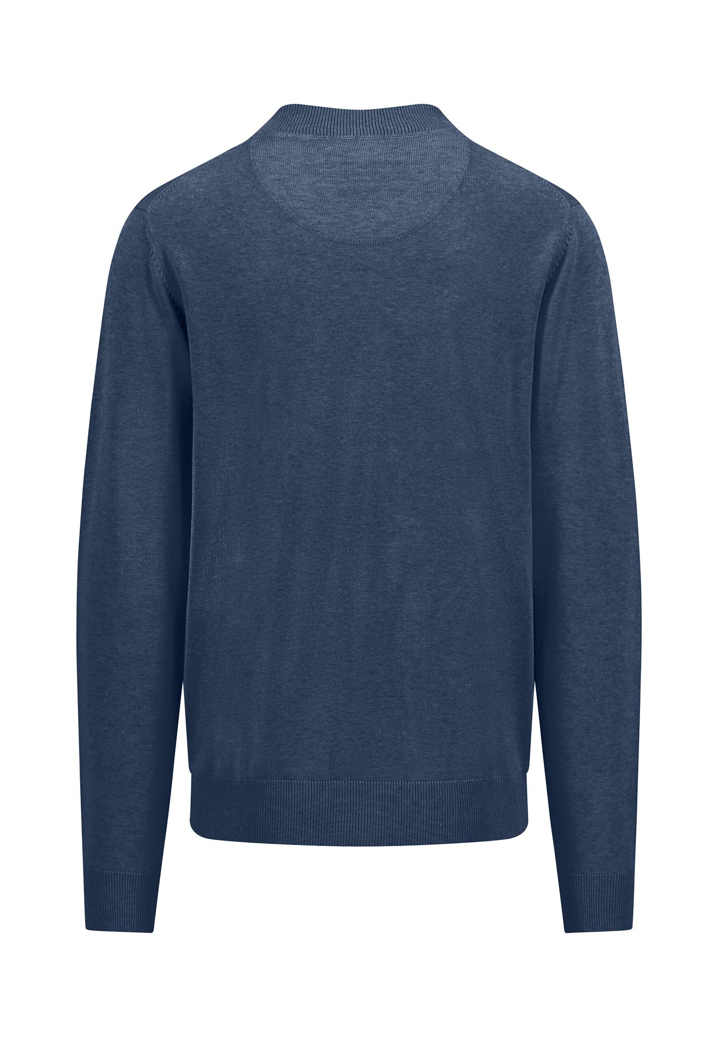 Strickjacke aus Baumwolle mit Collegekragen - Image 10