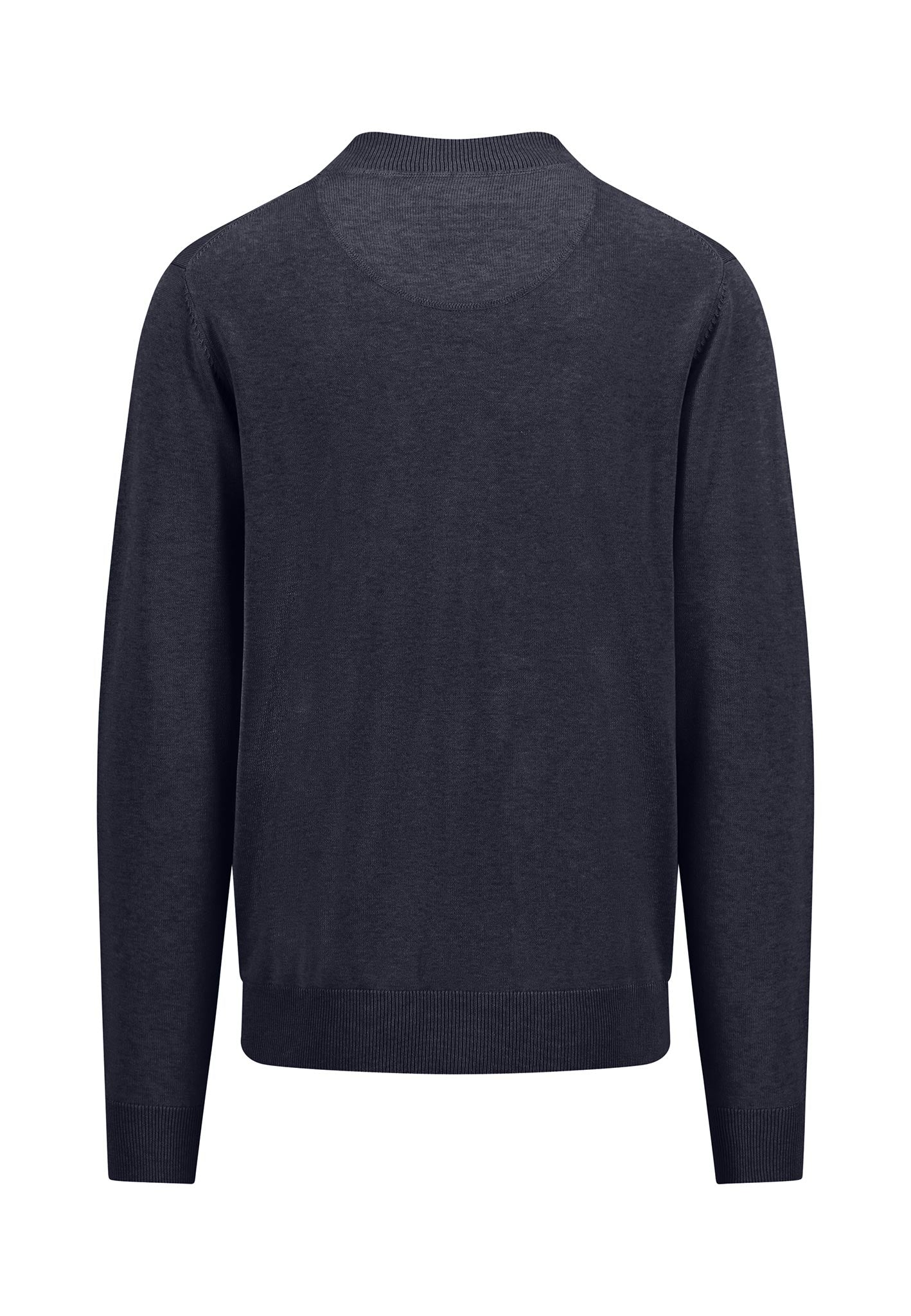 Strickjacke aus Baumwolle mit Collegekragen - Image 12