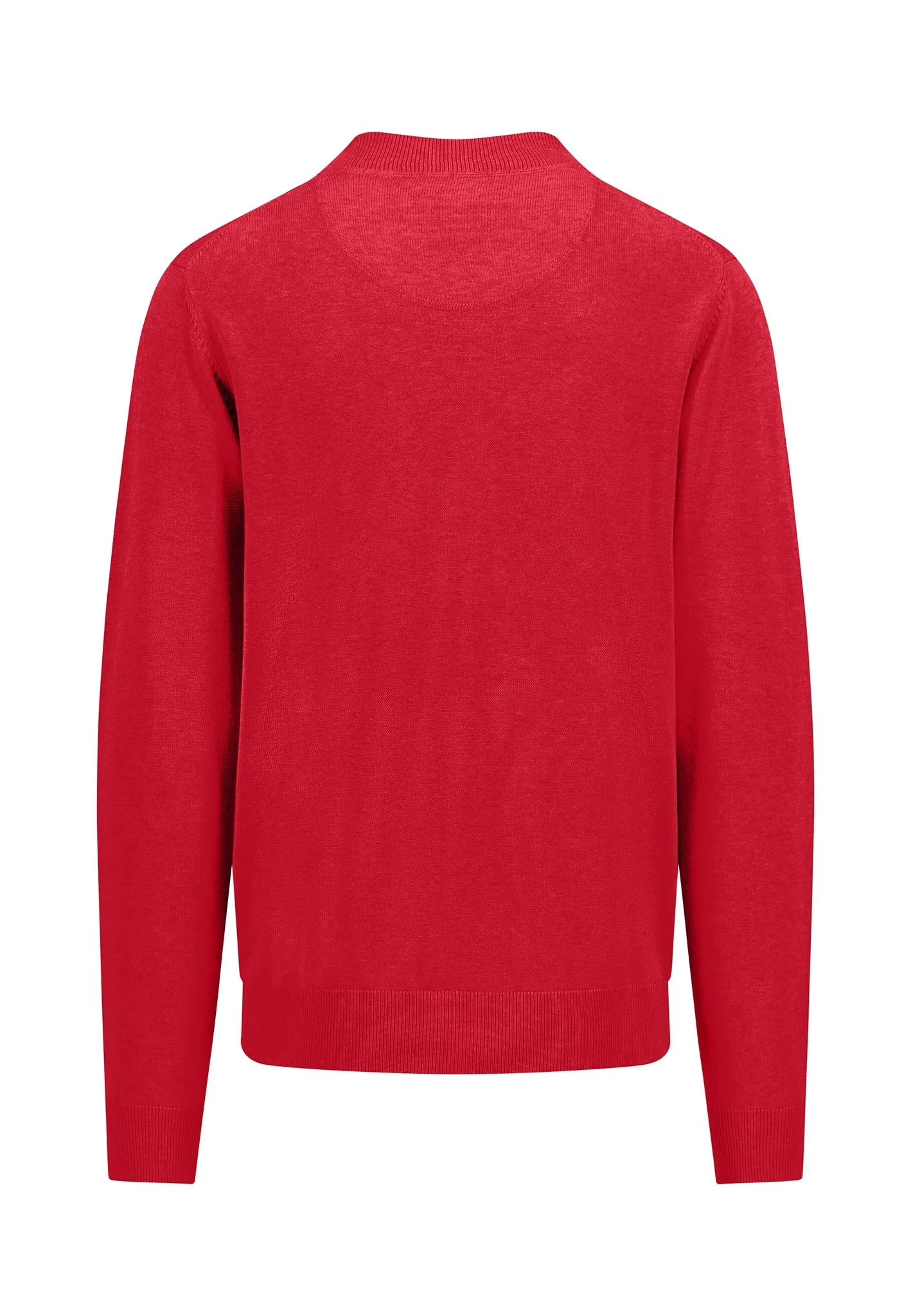 Strickjacke aus Baumwolle mit Collegekragen - Image 8