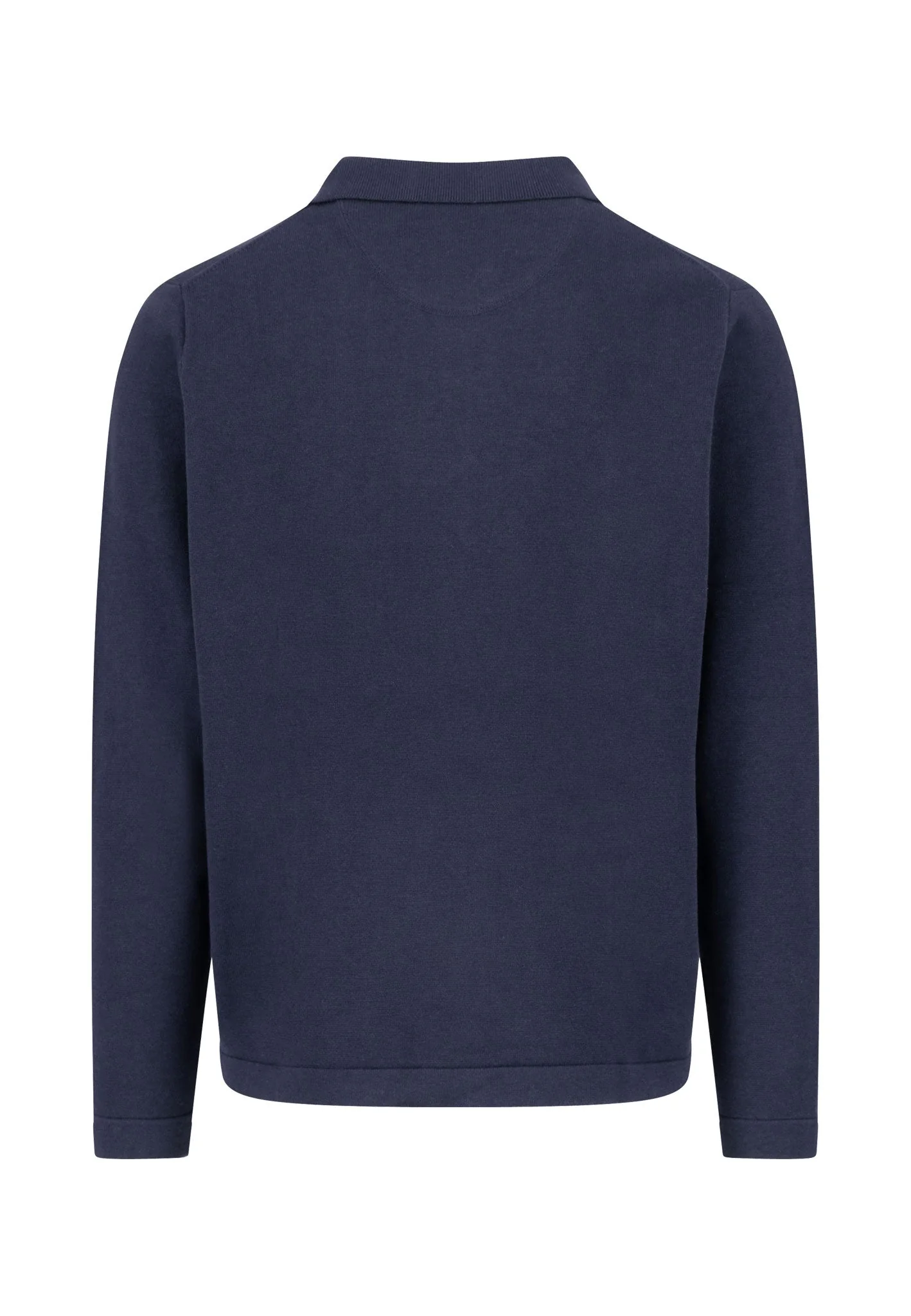 Strickjacke aus Baumwolle mit durchgehender Knopfleiste und Hemdkragen - Image 2