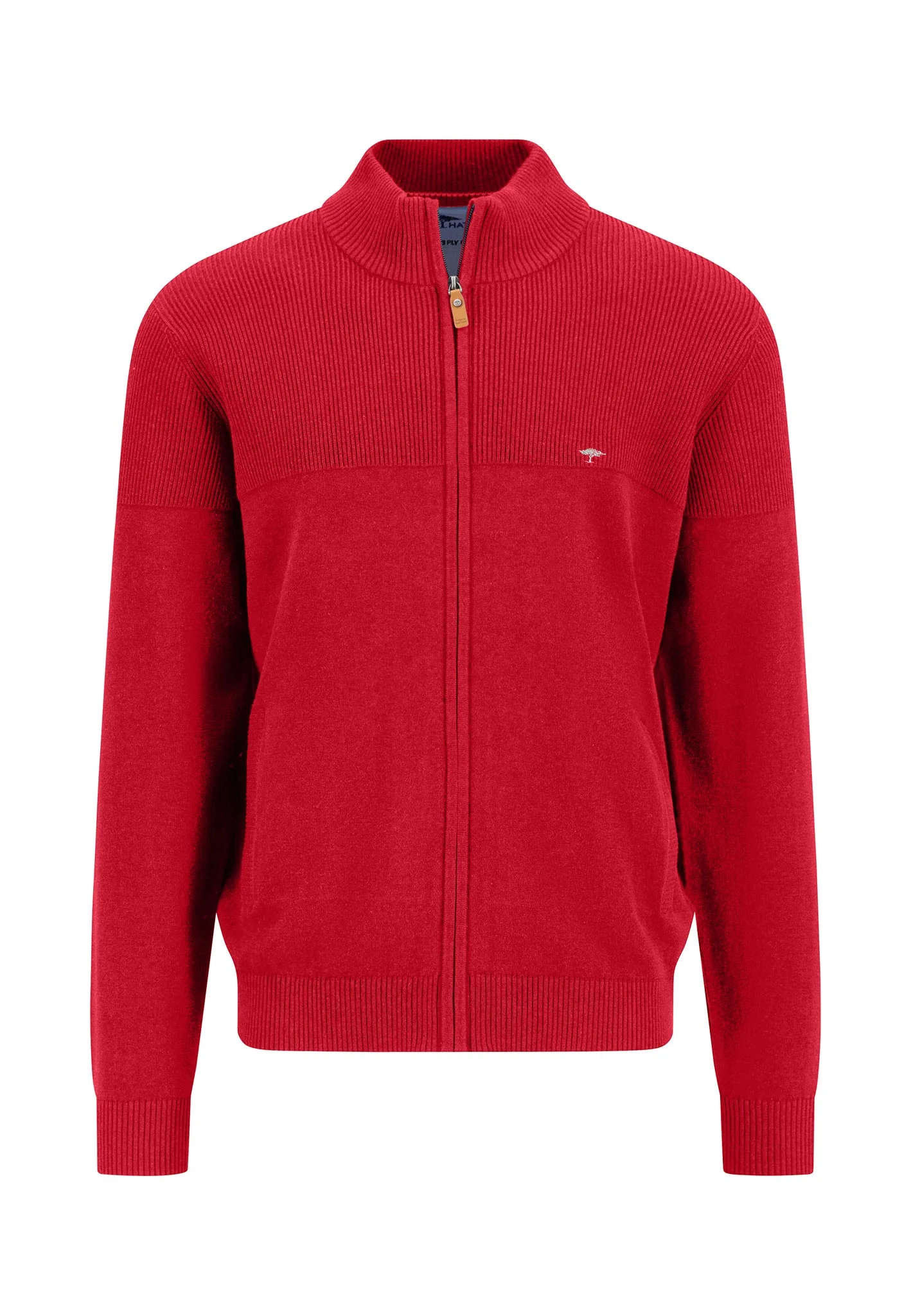Strickjacke aus Baumwolle mit Ellbogen-Patches - Image 3
