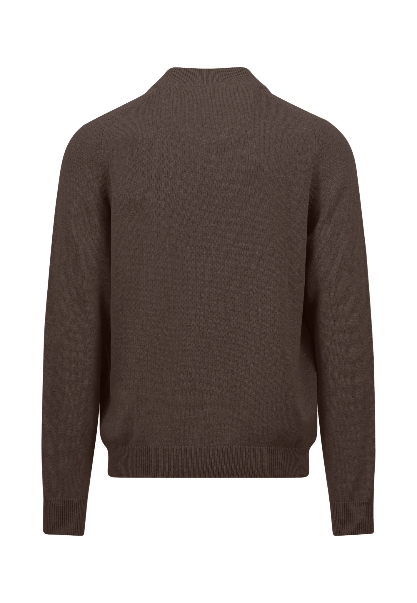 Strickjacke aus Baumwolle mit Reißverschluss und Stehkragen - Image 14