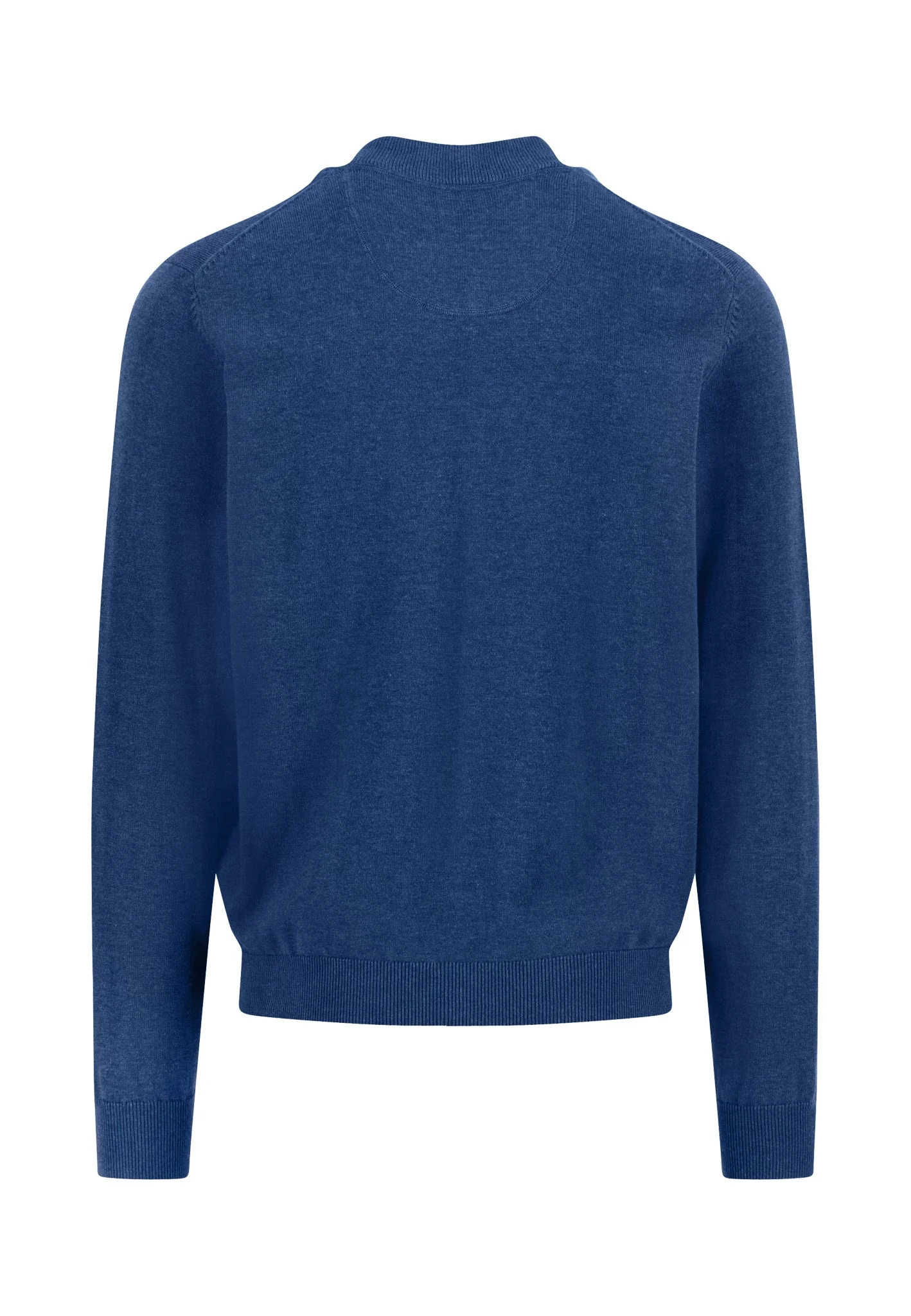 Strickjacke aus Baumwolle mit Reißverschluss und Stehkragen - Image 5