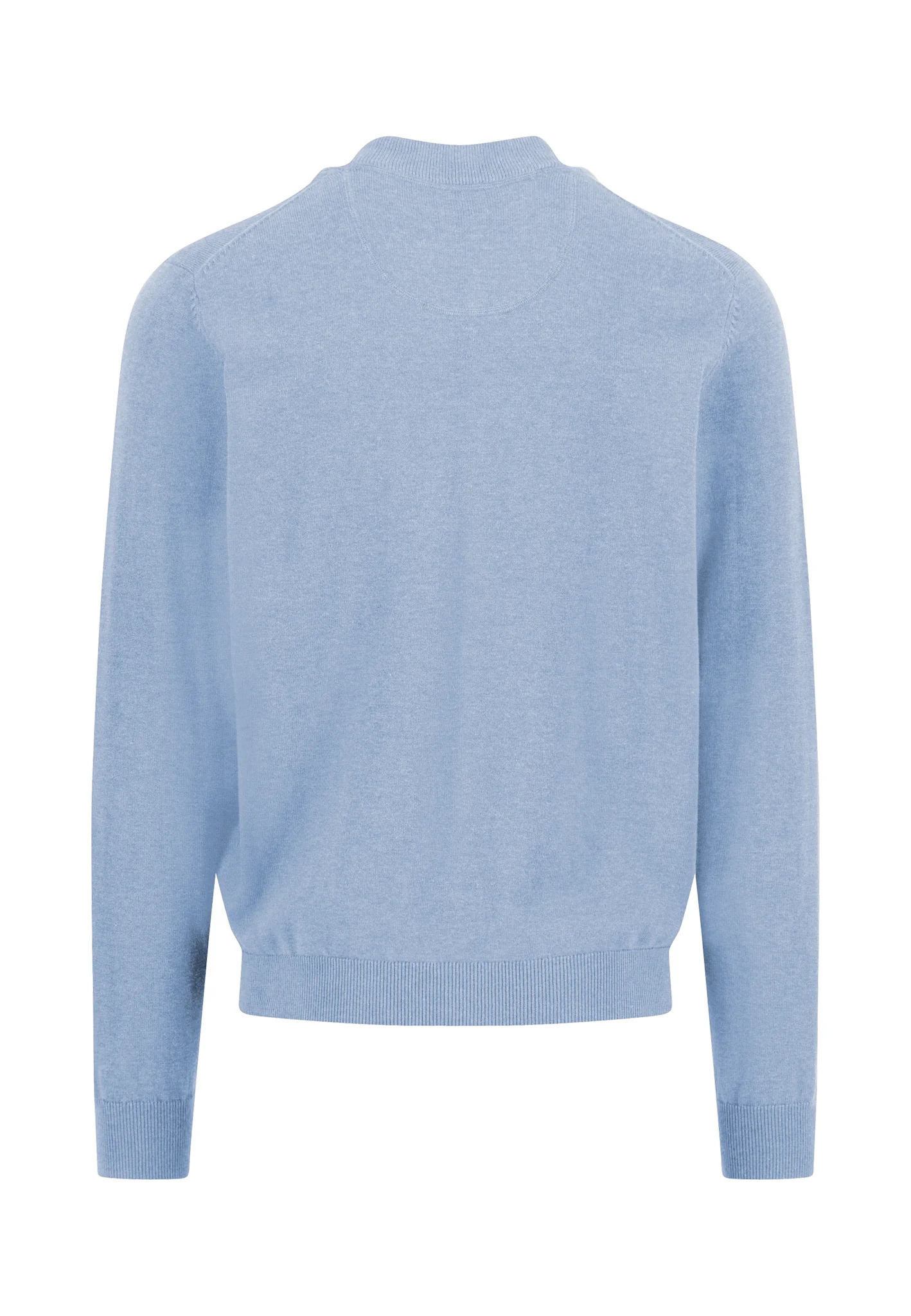 Strickjacke aus Baumwolle mit Reißverschluss und Stehkragen - Image 7