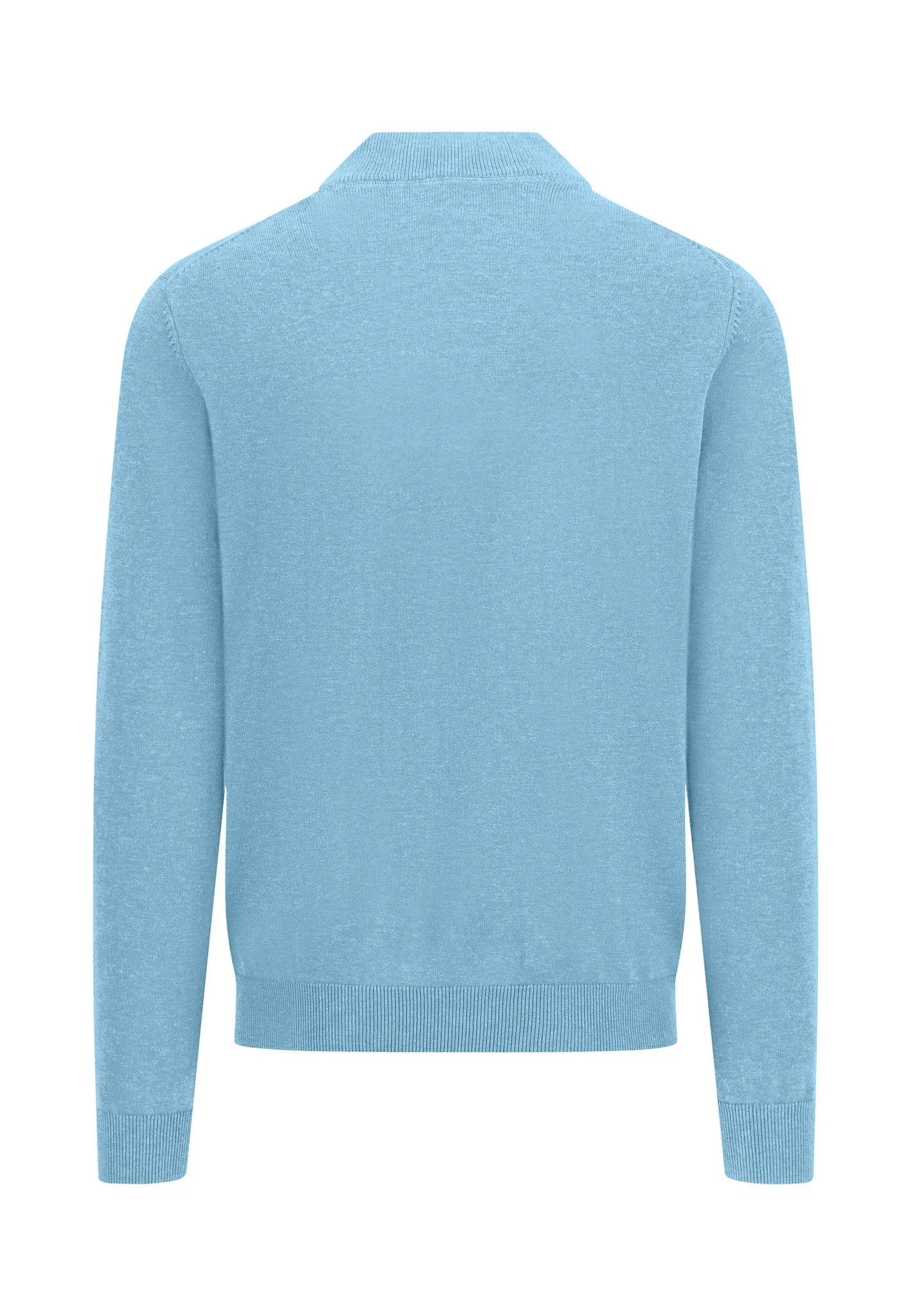 Strickjacke aus Baumwolle mit Stehkragen - Image 8