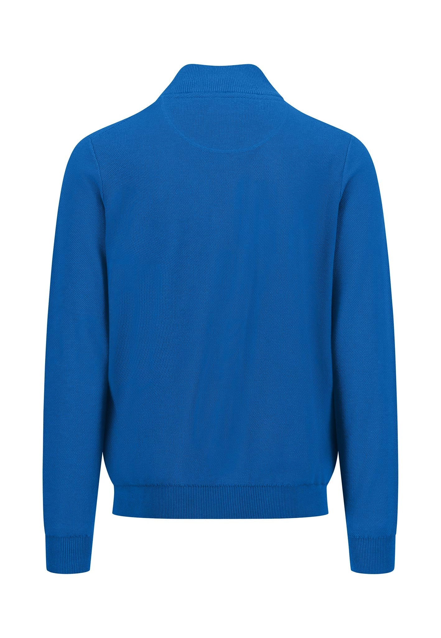 Strickjacke aus Baumwolle mit Stehkragen - Image 2
