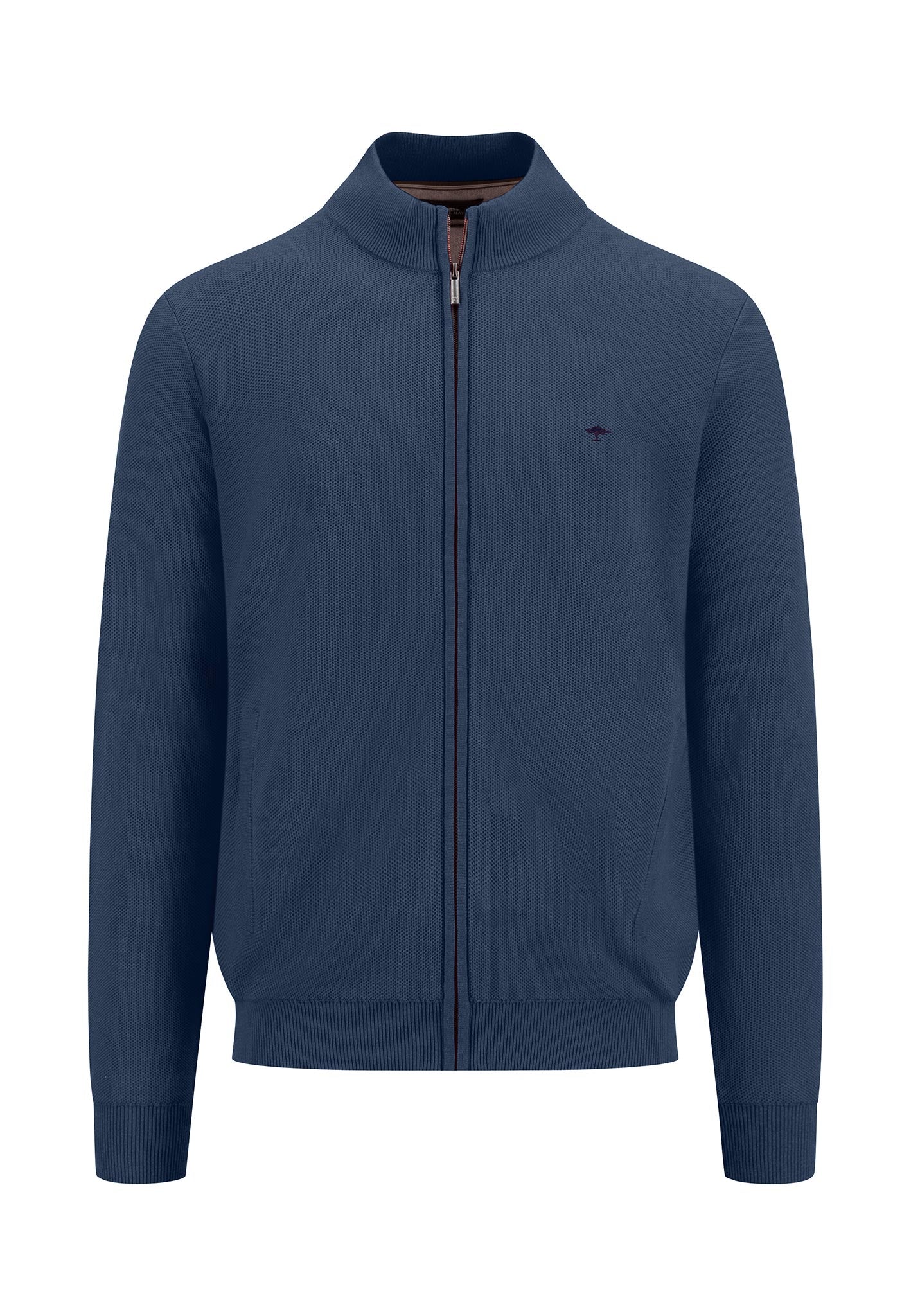Strickjacke aus Baumwolle mit Stehkragen - Image 5