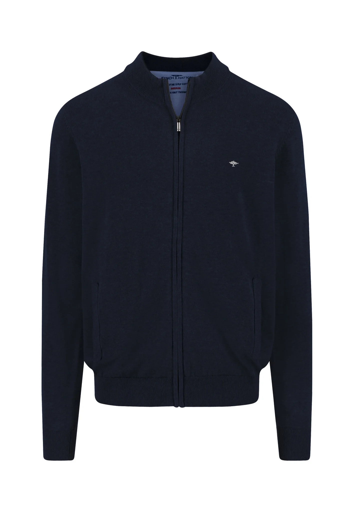 Strickjacke aus Baumwolle mit Stehkragen - Image 9