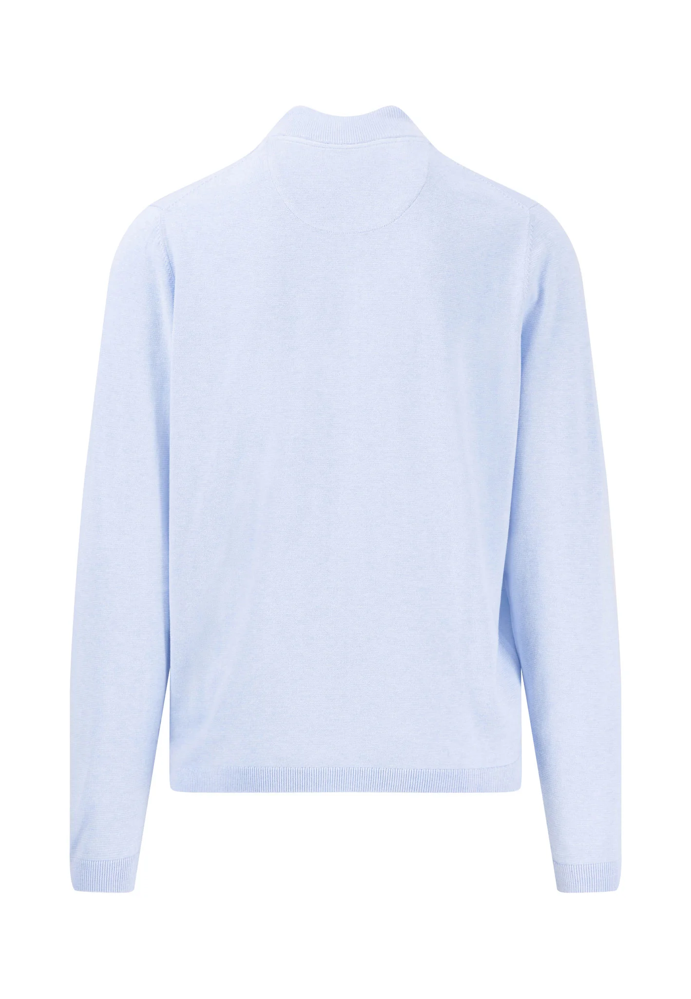 Strickjacke aus Baumwolle mit Stehkragen - AIR COTTON - Image 6