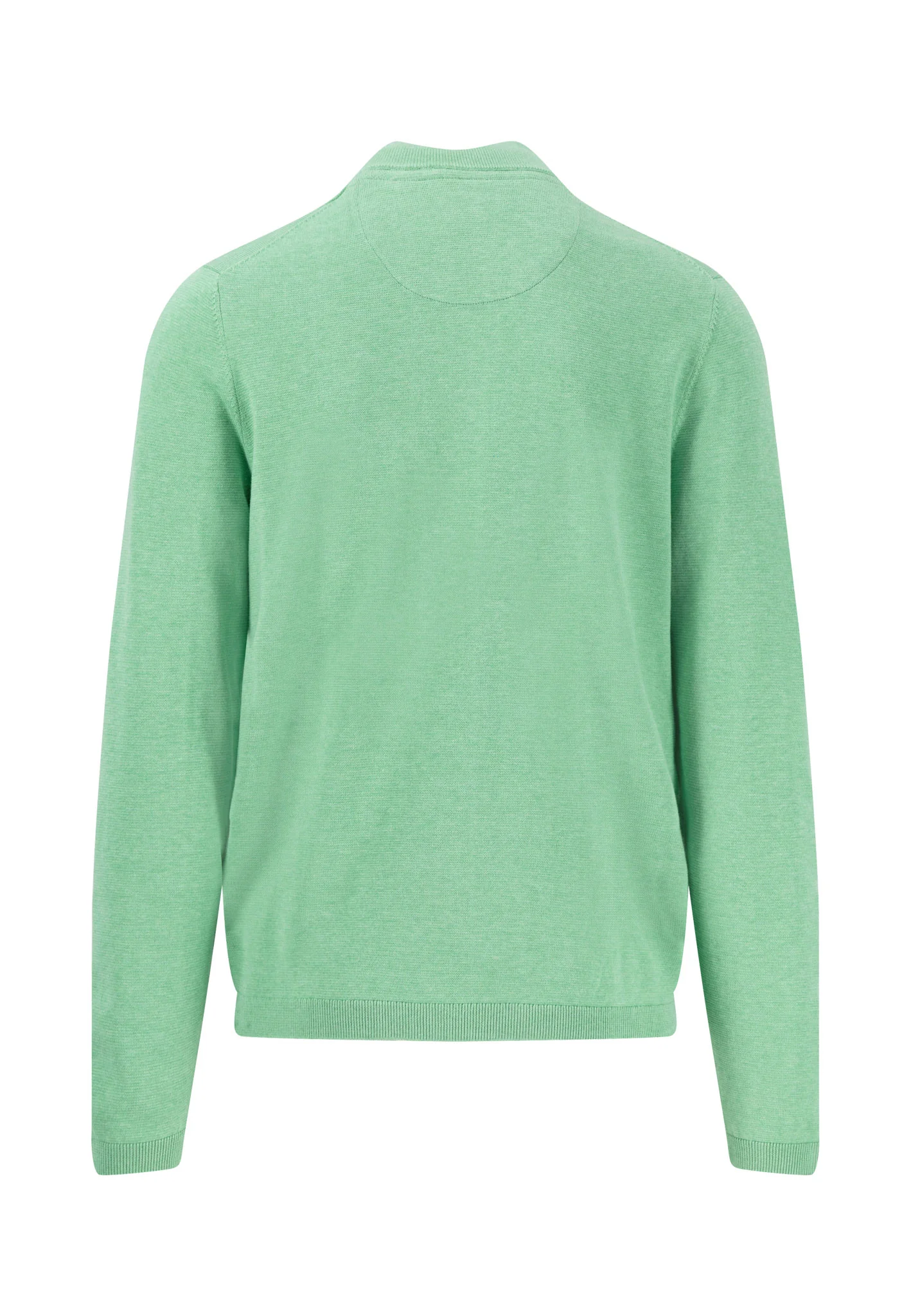 Strickjacke aus Baumwolle mit Stehkragen - AIR COTTON - Image 8