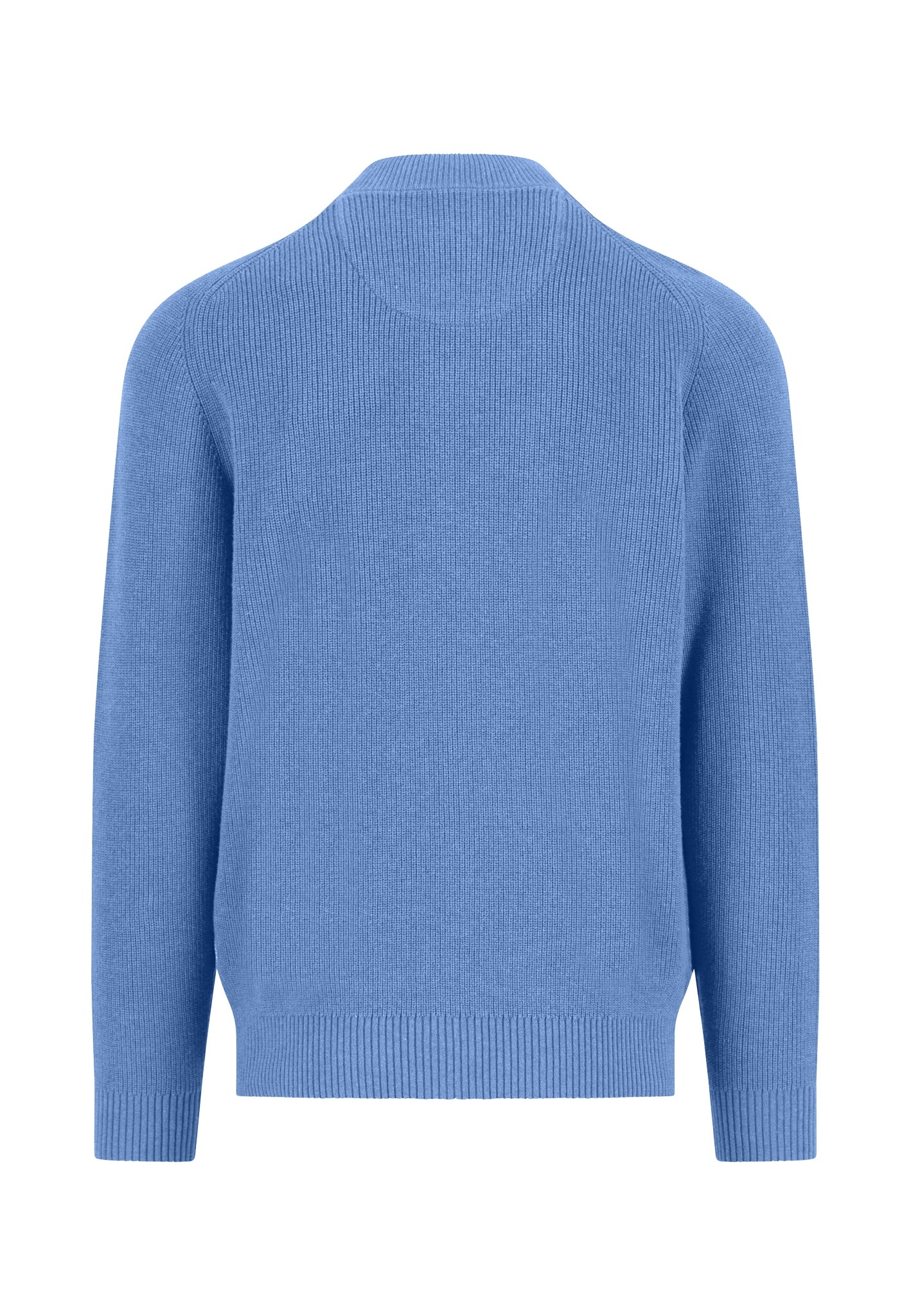Strickjacke aus Baumwolle mit Strukturmuster und Reißverschluss - Image 2