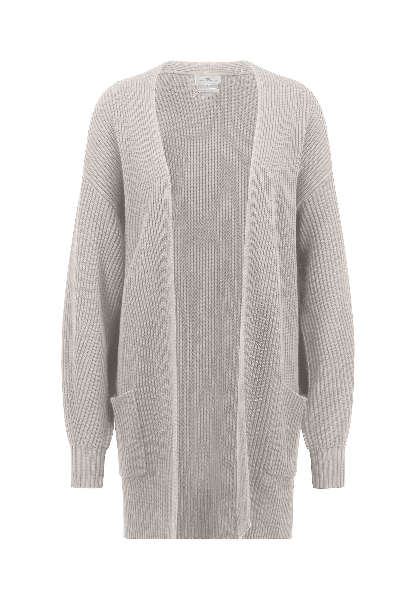 Strickjacke aus Baumwolle und Taschen - Image 3