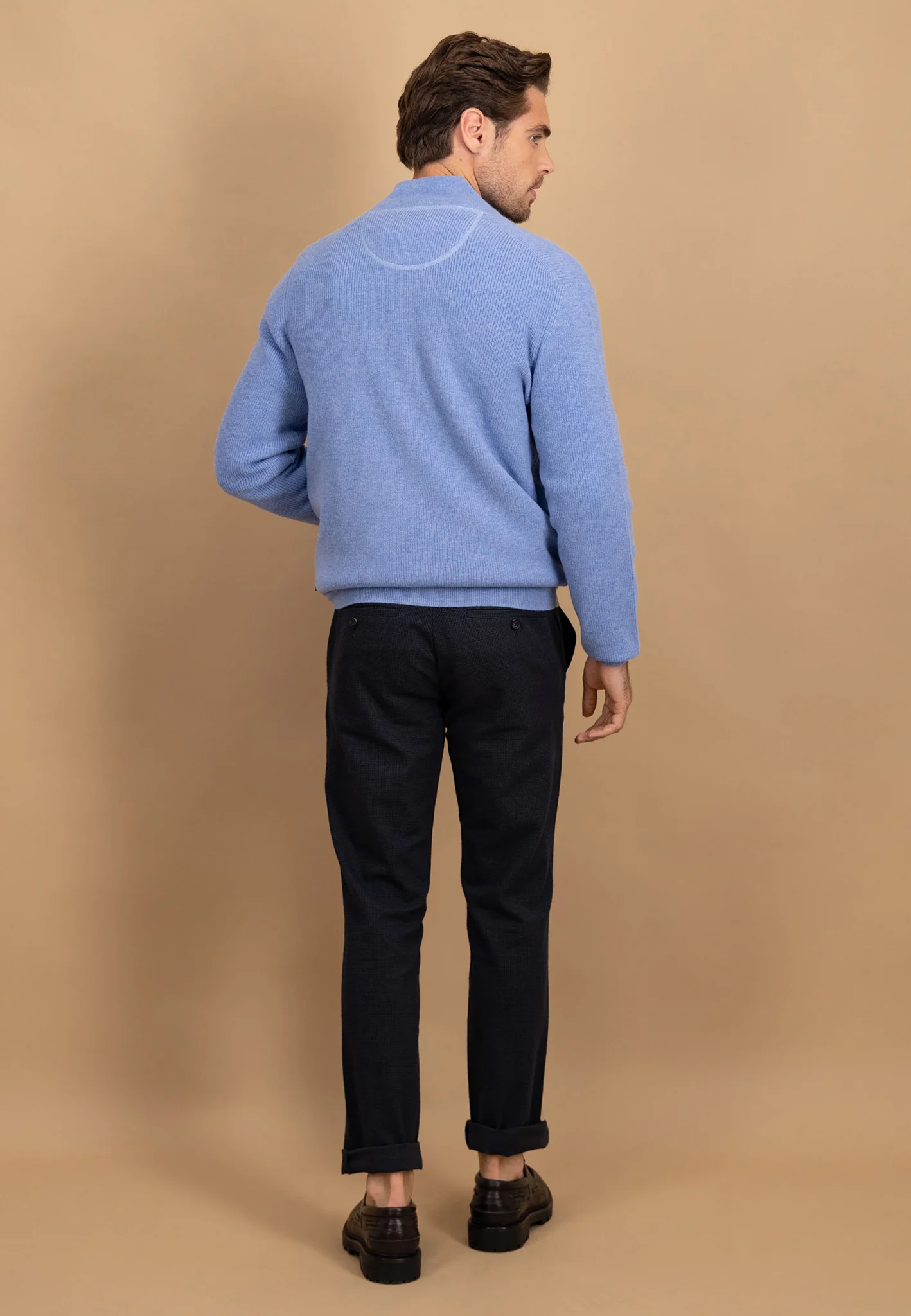 Strickjacke aus Merino-Kaschmir mit Reißverschluss - Image 11