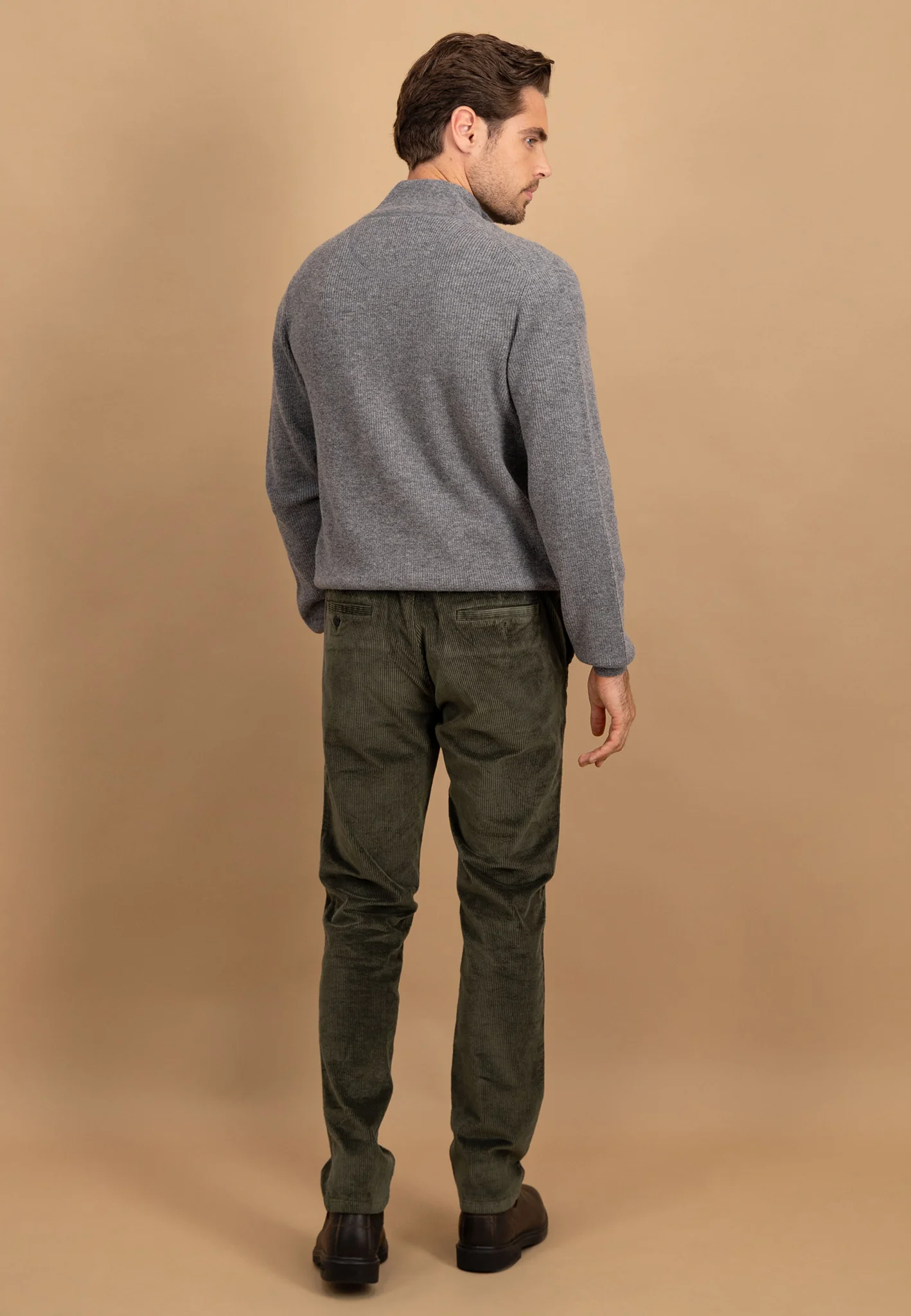 Strickjacke aus Merino-Kaschmir mit Reißverschluss - Image 5