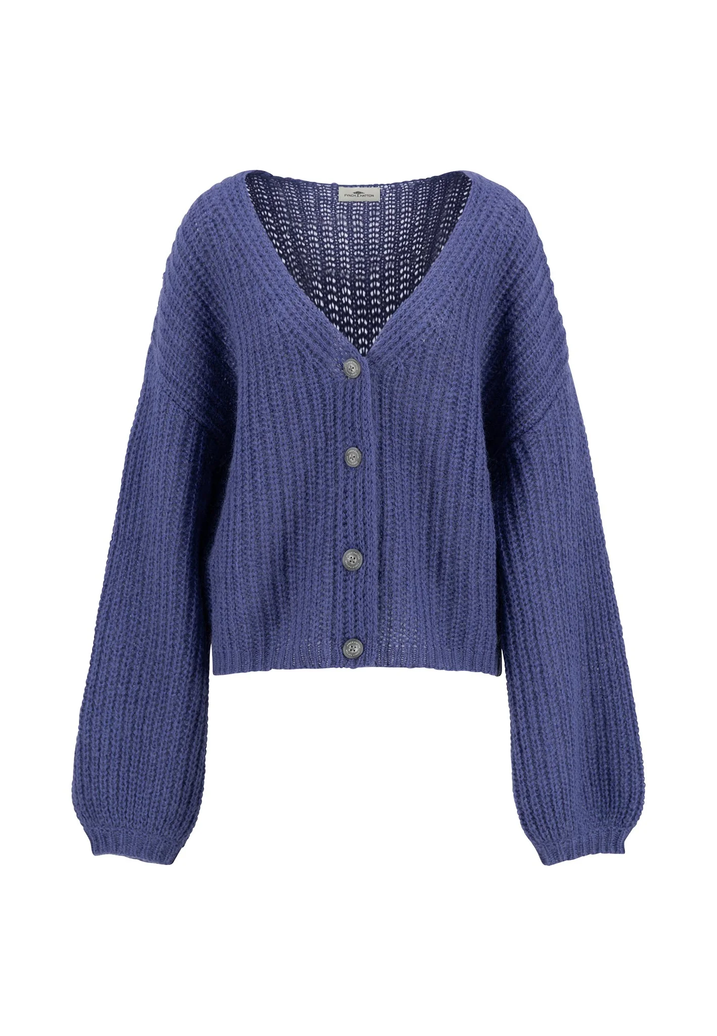 Strickjacke Mohair-Wollmix mit Knöpfen - Image 4