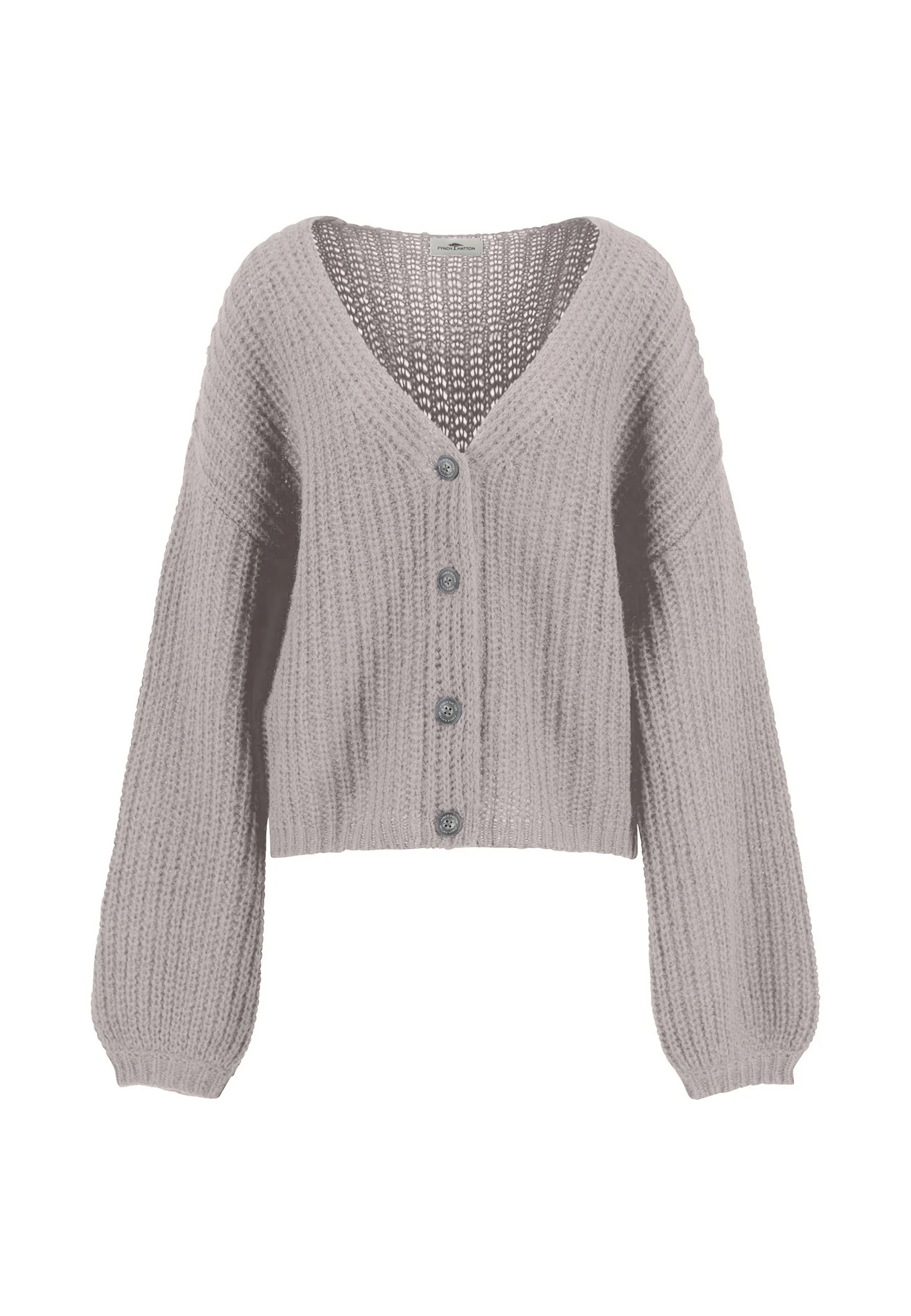Strickjacke Mohair-Wollmix mit Knöpfen - Image 6