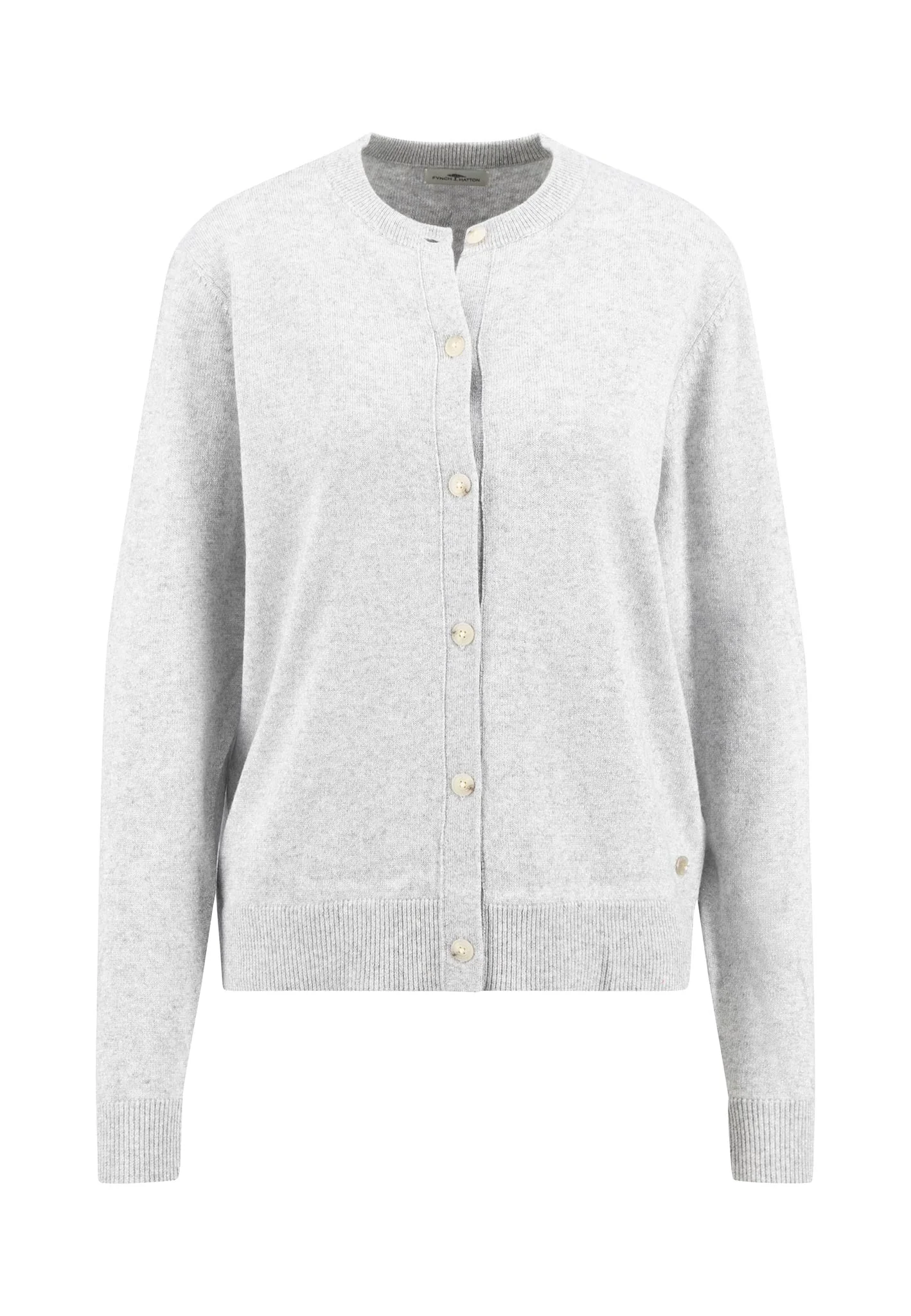 Strickjacke aus Woll-Mix mit Knöpfen