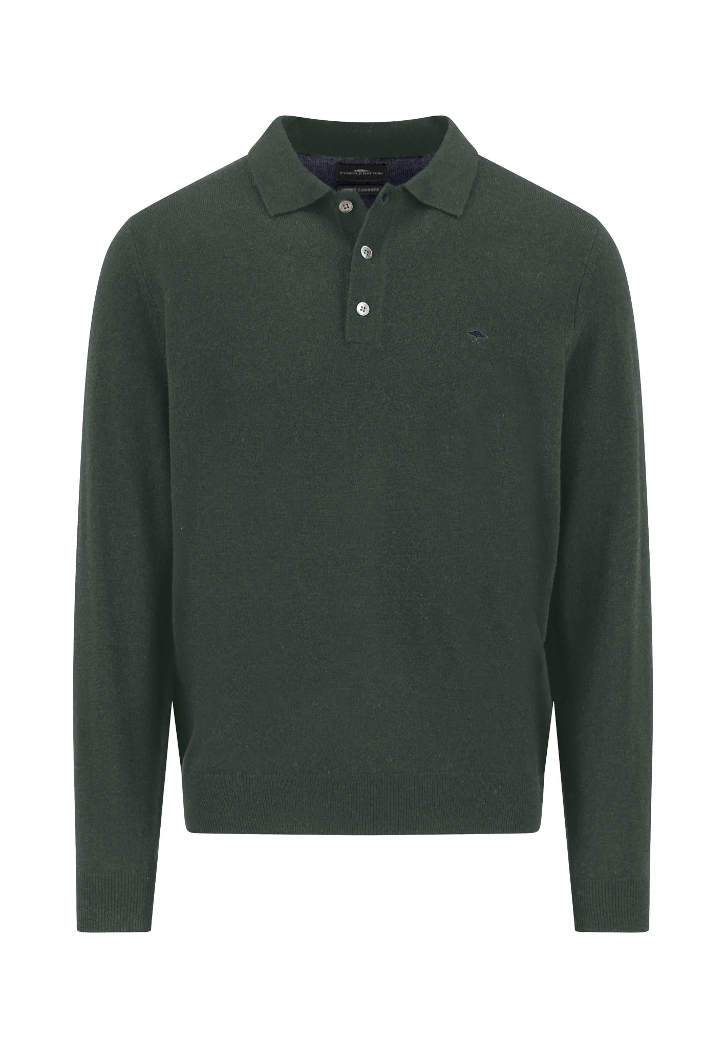 Strickpolo aus Merino-Kaschmir mit Polokragen - Image 9