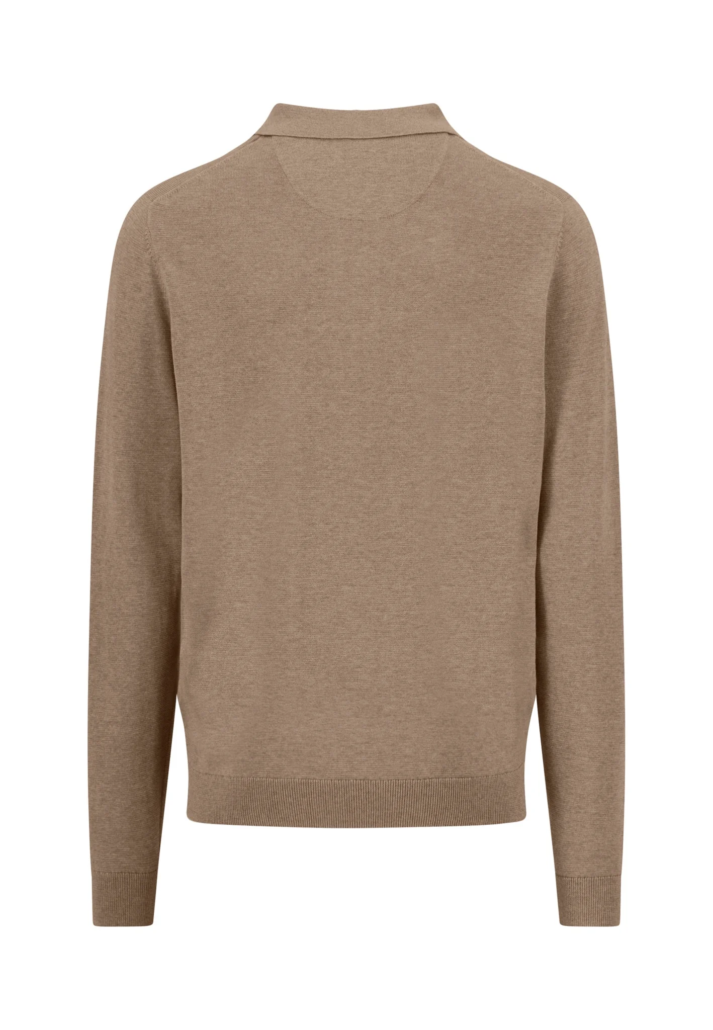 Strickpoloshirt aus Baumwolle mit Feinstruktur - Image 10