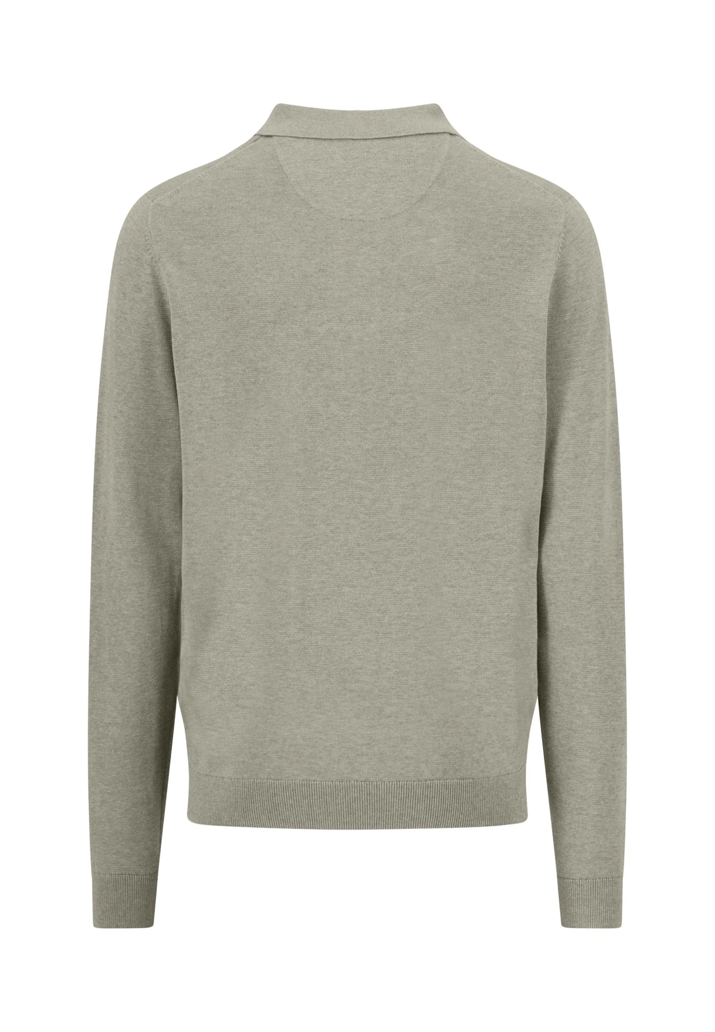 Strickpoloshirt aus Baumwolle mit Feinstruktur - Image 8