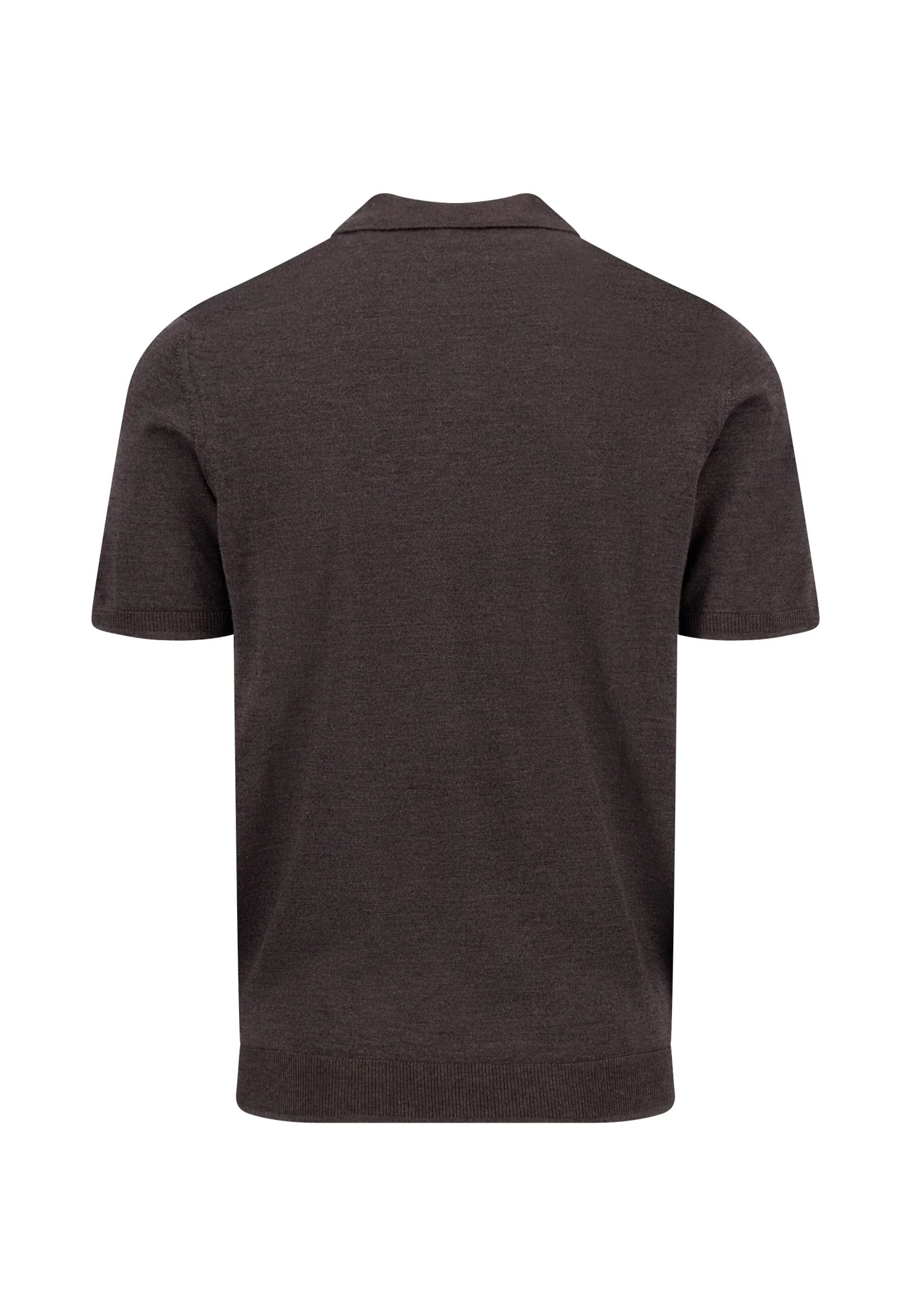 Strickpoloshirt aus Wolle mit Feinstruktur - Image 10