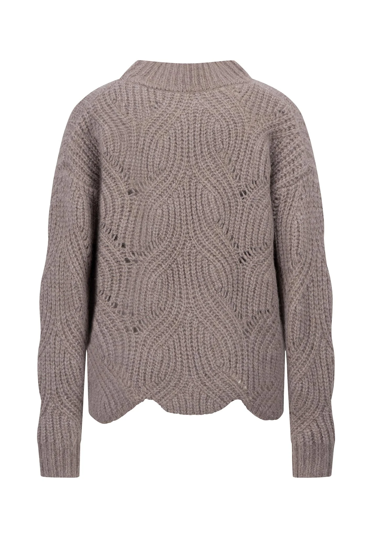 Strickpullover aus Alpaka-Woll-Mix mit Muster - Image 2