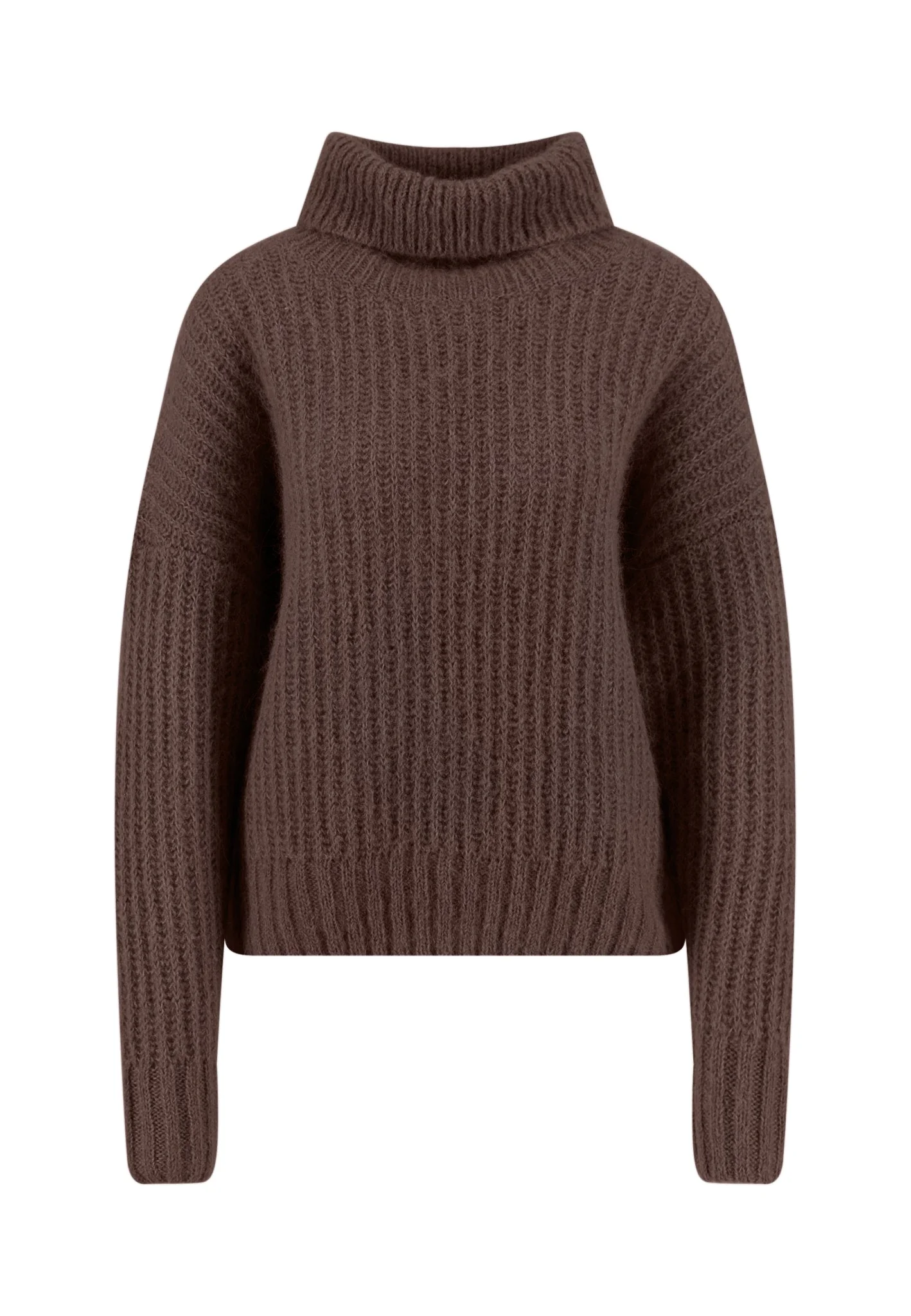 Strickpullover aus Alpaka-Wollmix mit Rollkragen - Image 5
