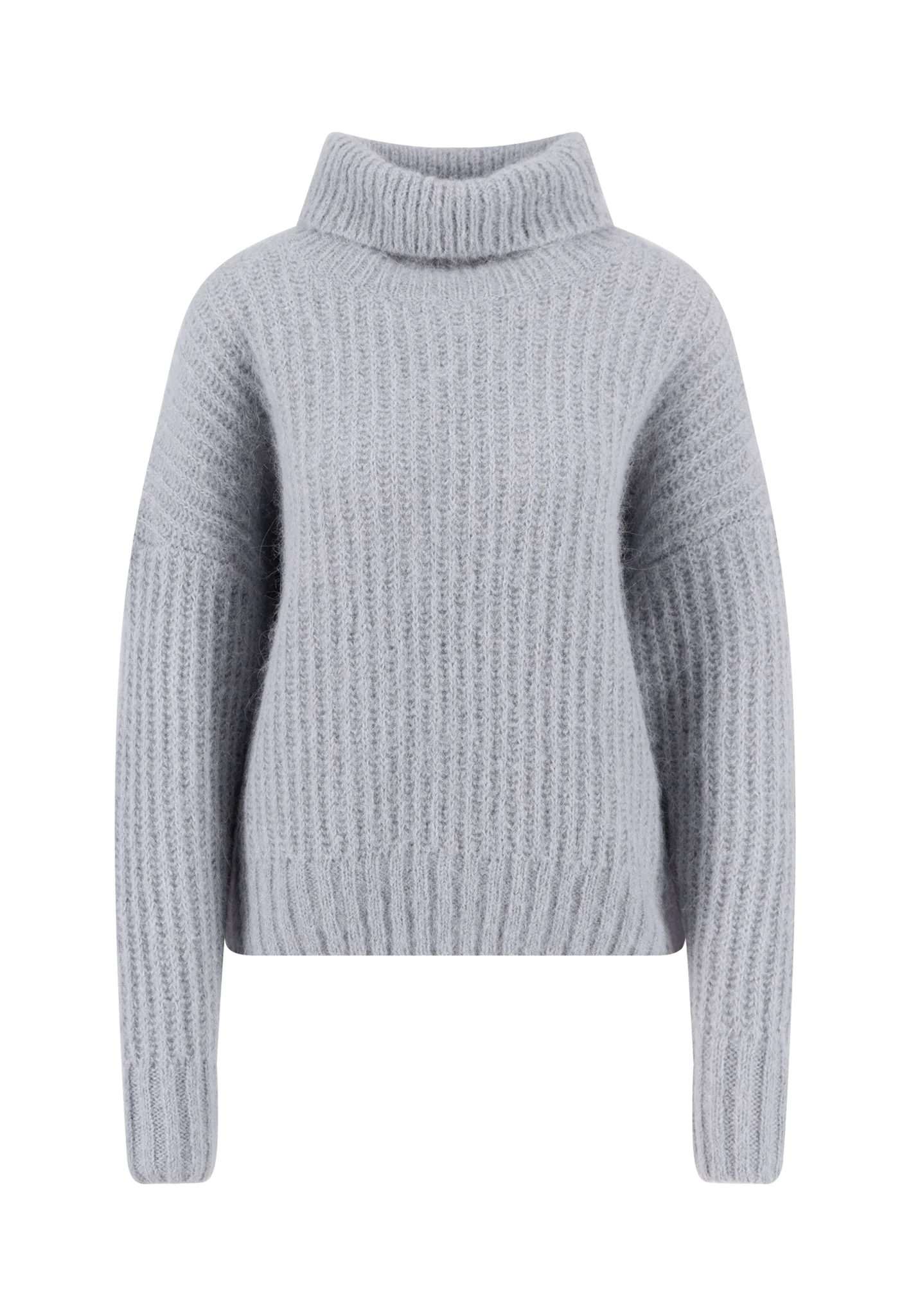 Strickpullover aus Alpaka-Wollmix mit Rollkragen - Image 7