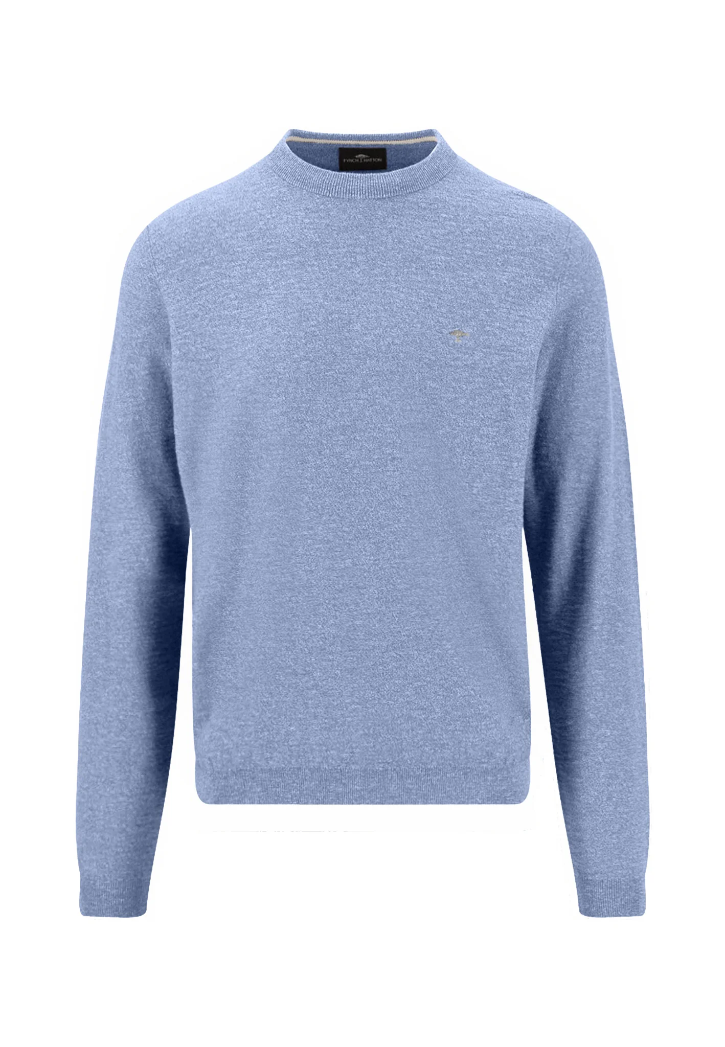 Strickpullover aus Baumwoll-Leinen-Mix mit Rundhalsausschnitt - Image 4
