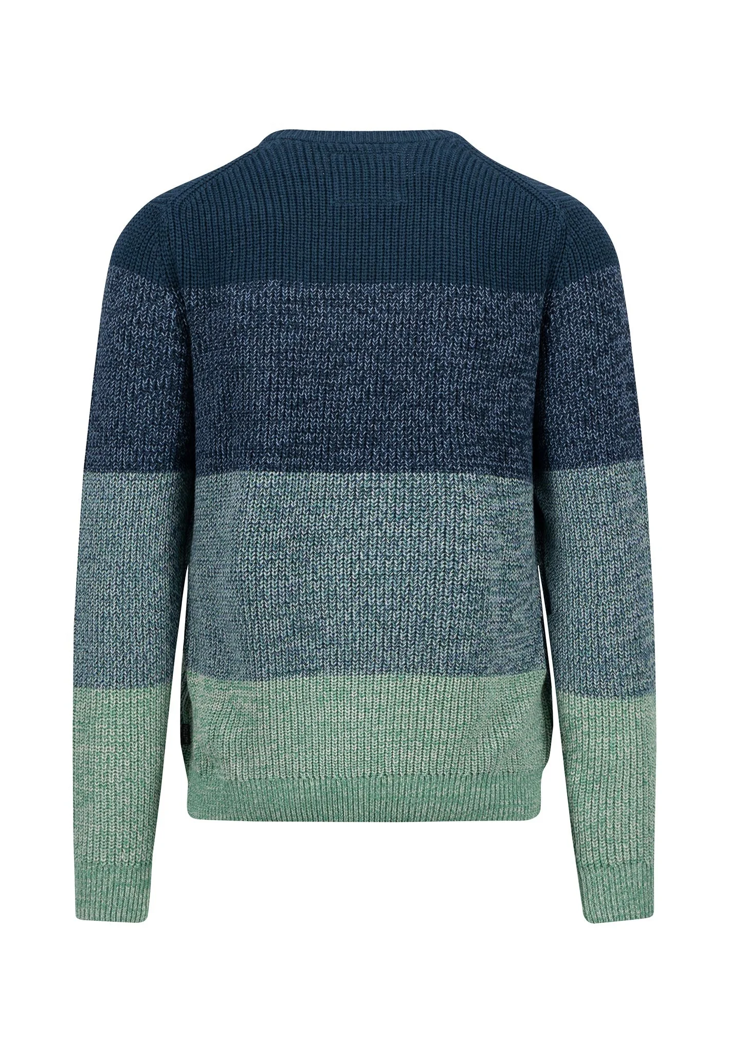 Strickpullover aus Baumwolle mit breitem Streifenmuster - Image 2