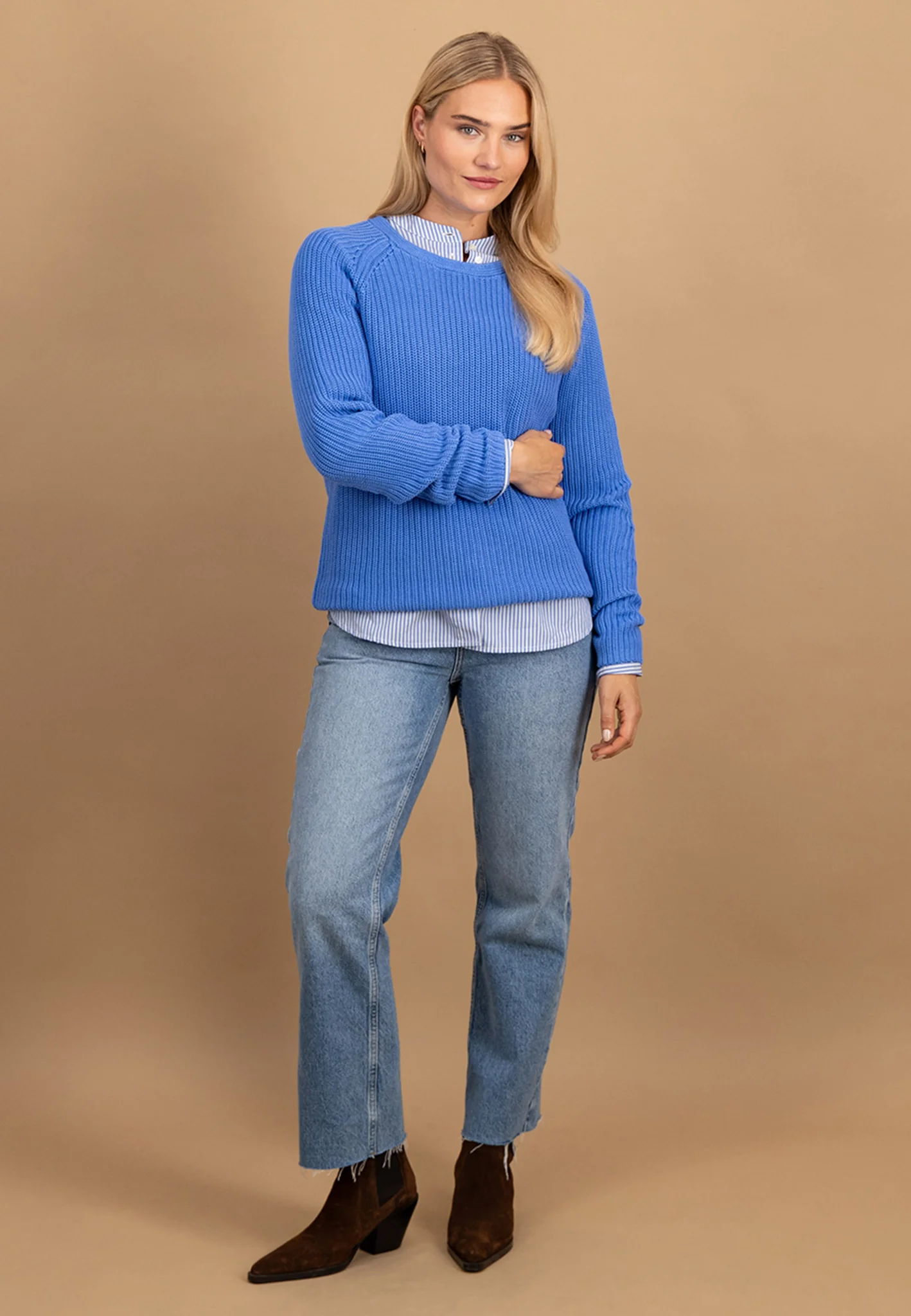 Strickpullover aus Baumwolle mit Rundhalsausschnitt - Image 20