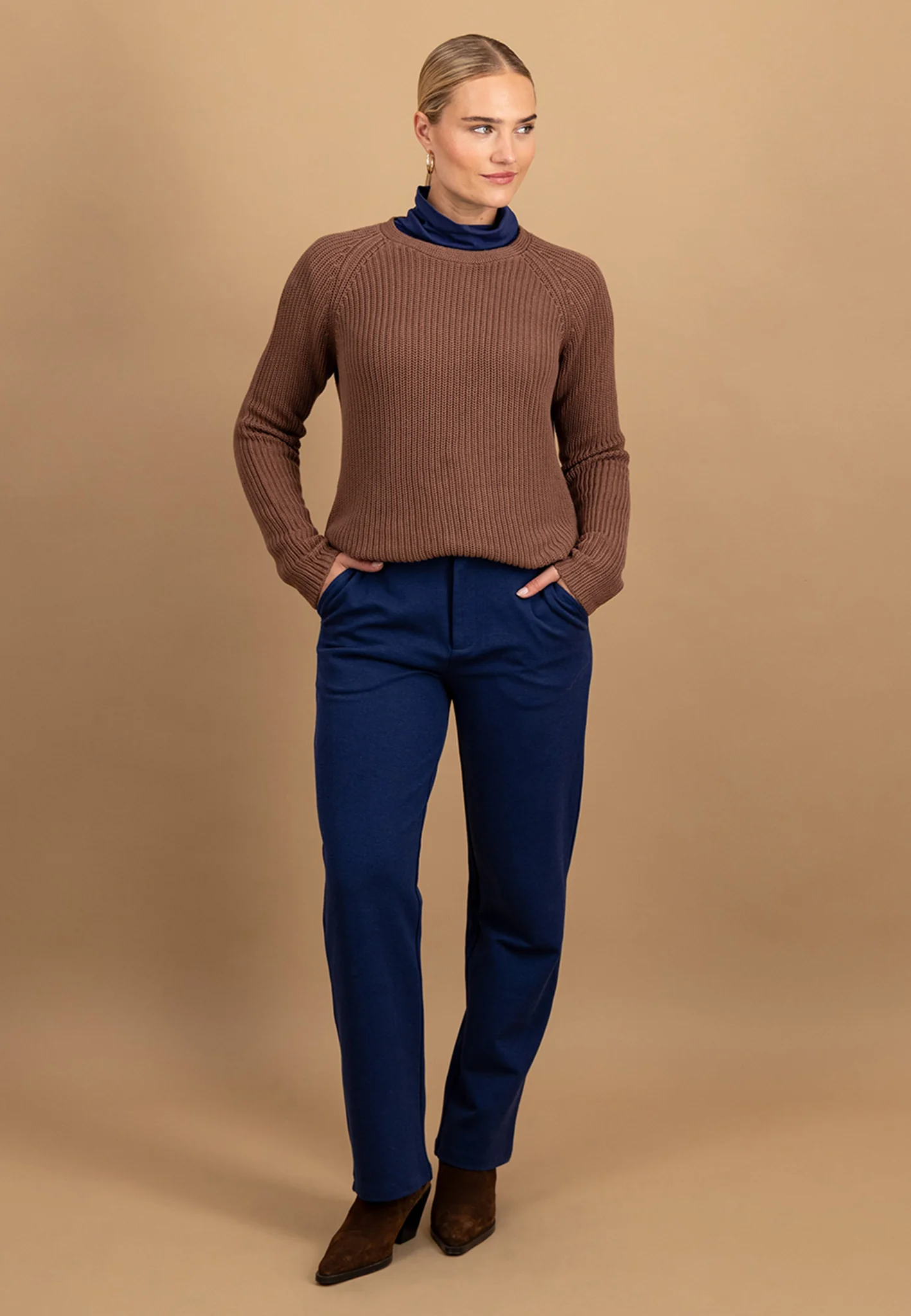 Strickpullover aus Baumwolle mit Rundhalsausschnitt - Image 8
