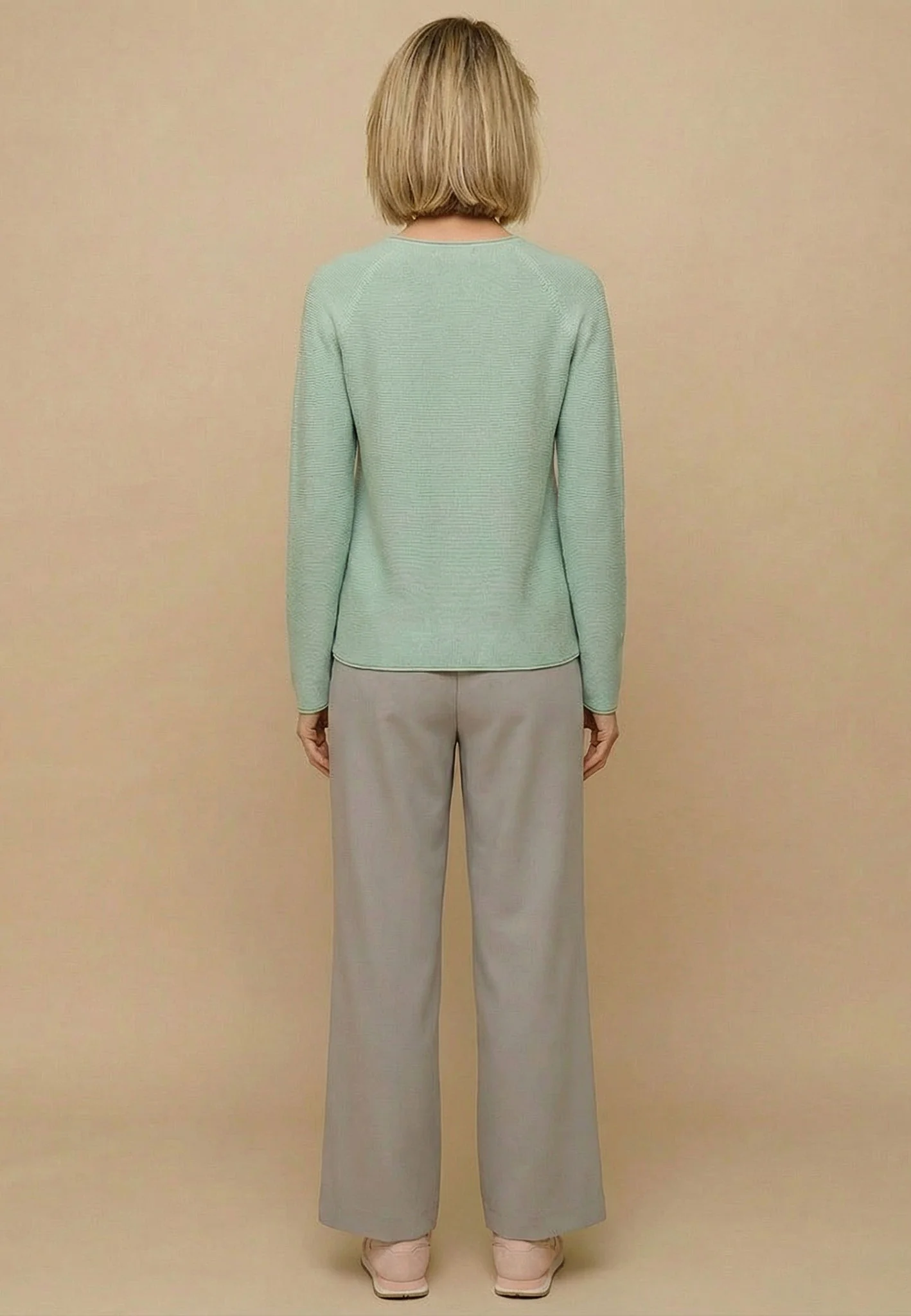Strickpullover aus Baumwolle mit Rundhalsausschnitt - Image 3