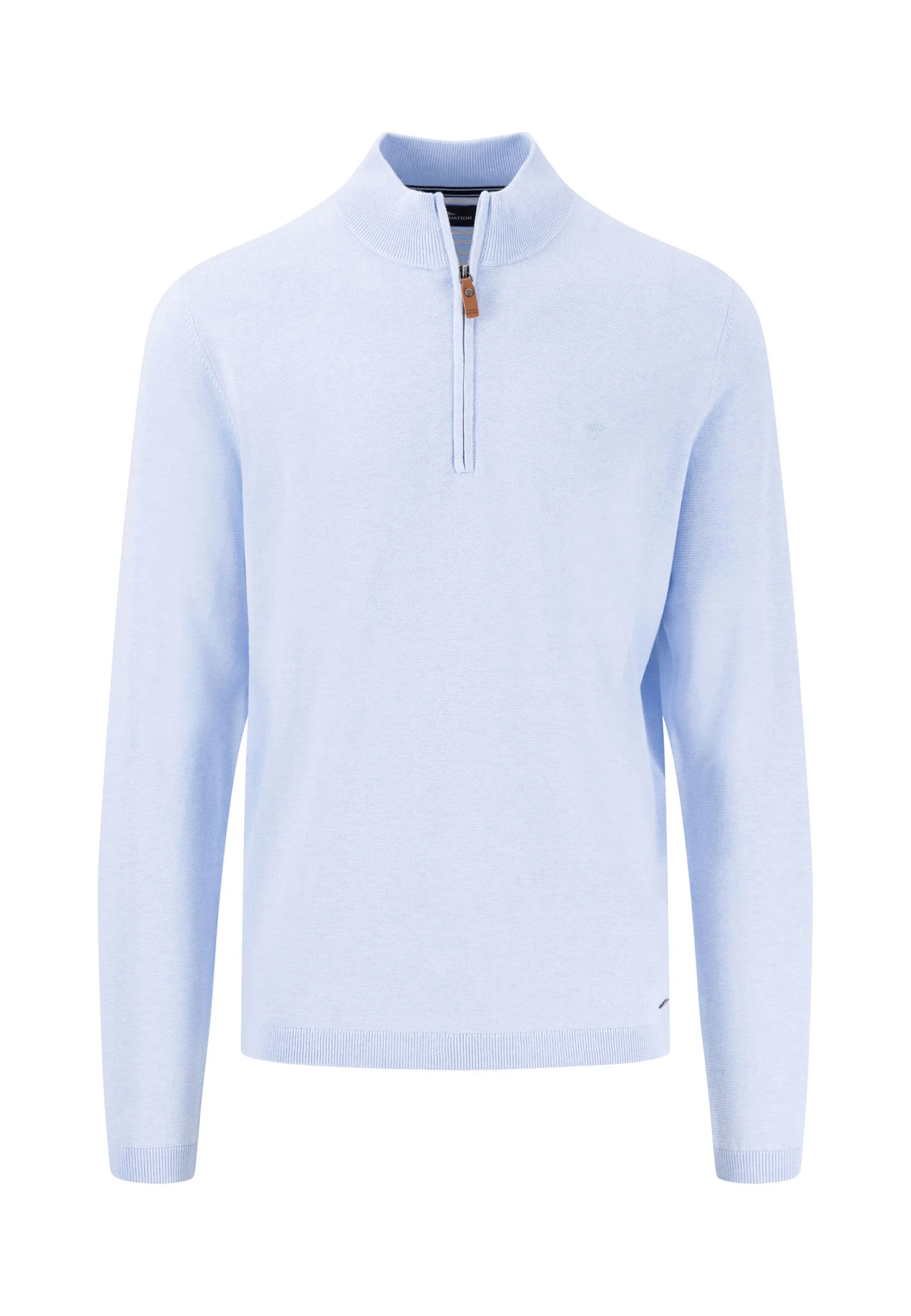 Strickpullover aus Baumwolle mit Troyer-Kragen - AIR COTTON - Image 5