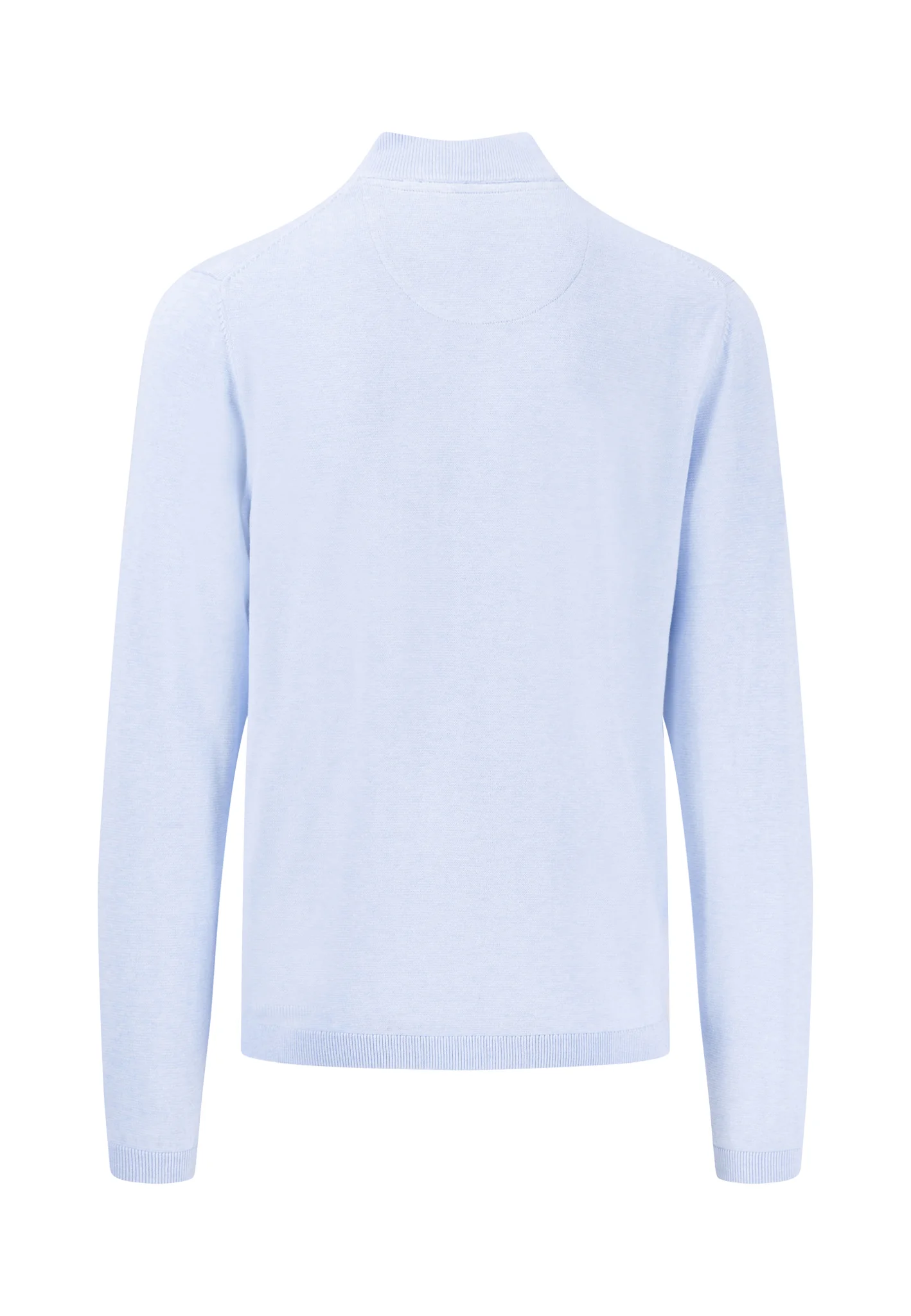 Strickpullover aus Baumwolle mit Troyer-Kragen - AIR COTTON - Image 6