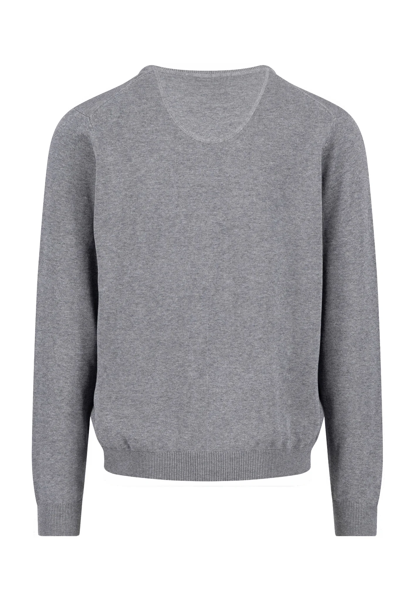 Strickpullover aus Baumwolle mit V-Ausschnitt - Image 10