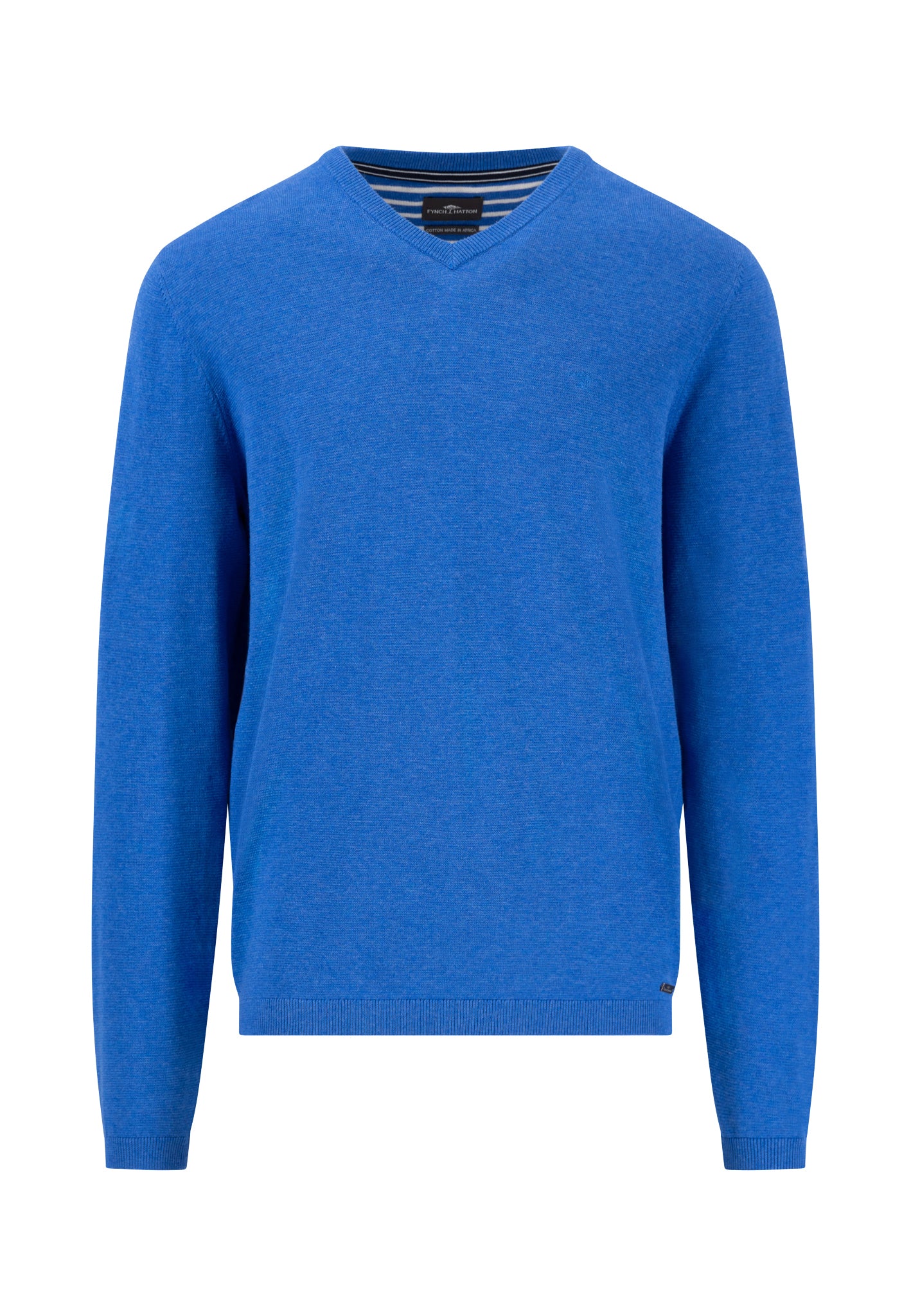 Strickpullover aus Baumwolle mit V-Ausschnitt - AIR COTTON - Image 11