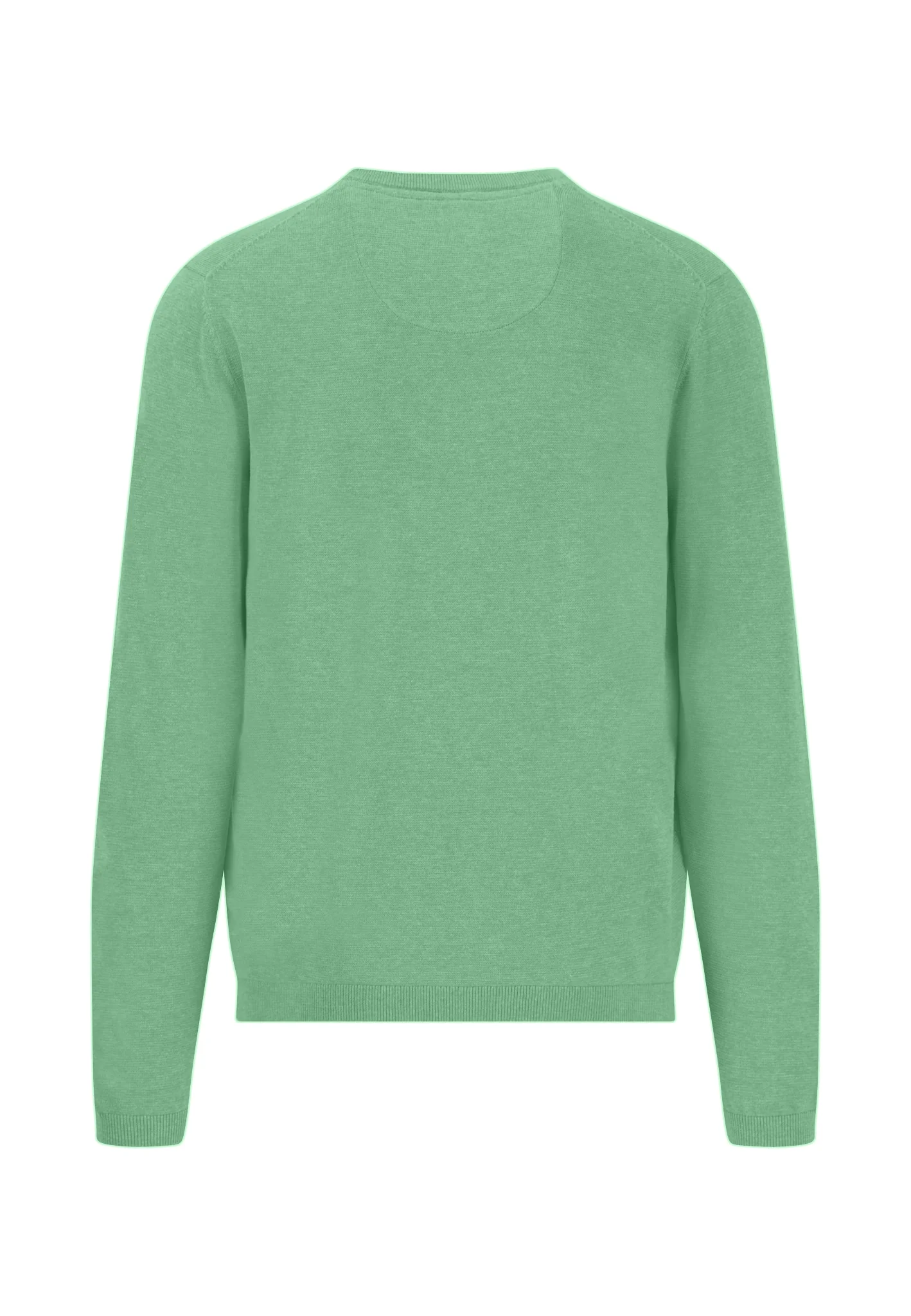 Strickpullover aus Baumwolle mit V-Ausschnitt - AIR COTTON - Image 14