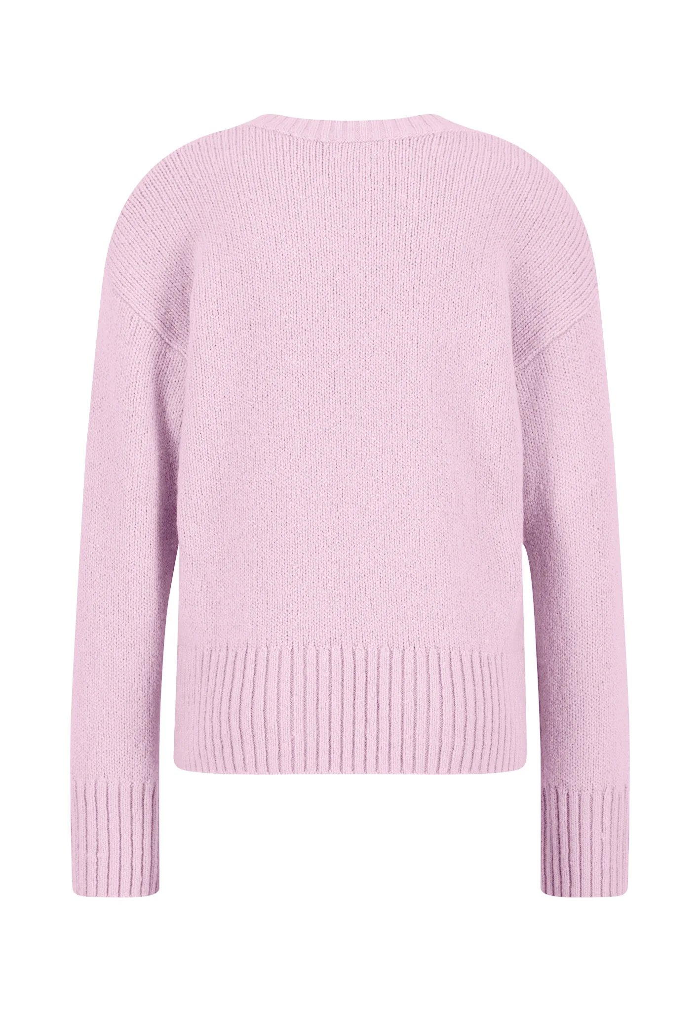 Strickpullover aus Baumwollmix mit V-Ausschnitt - Image 11